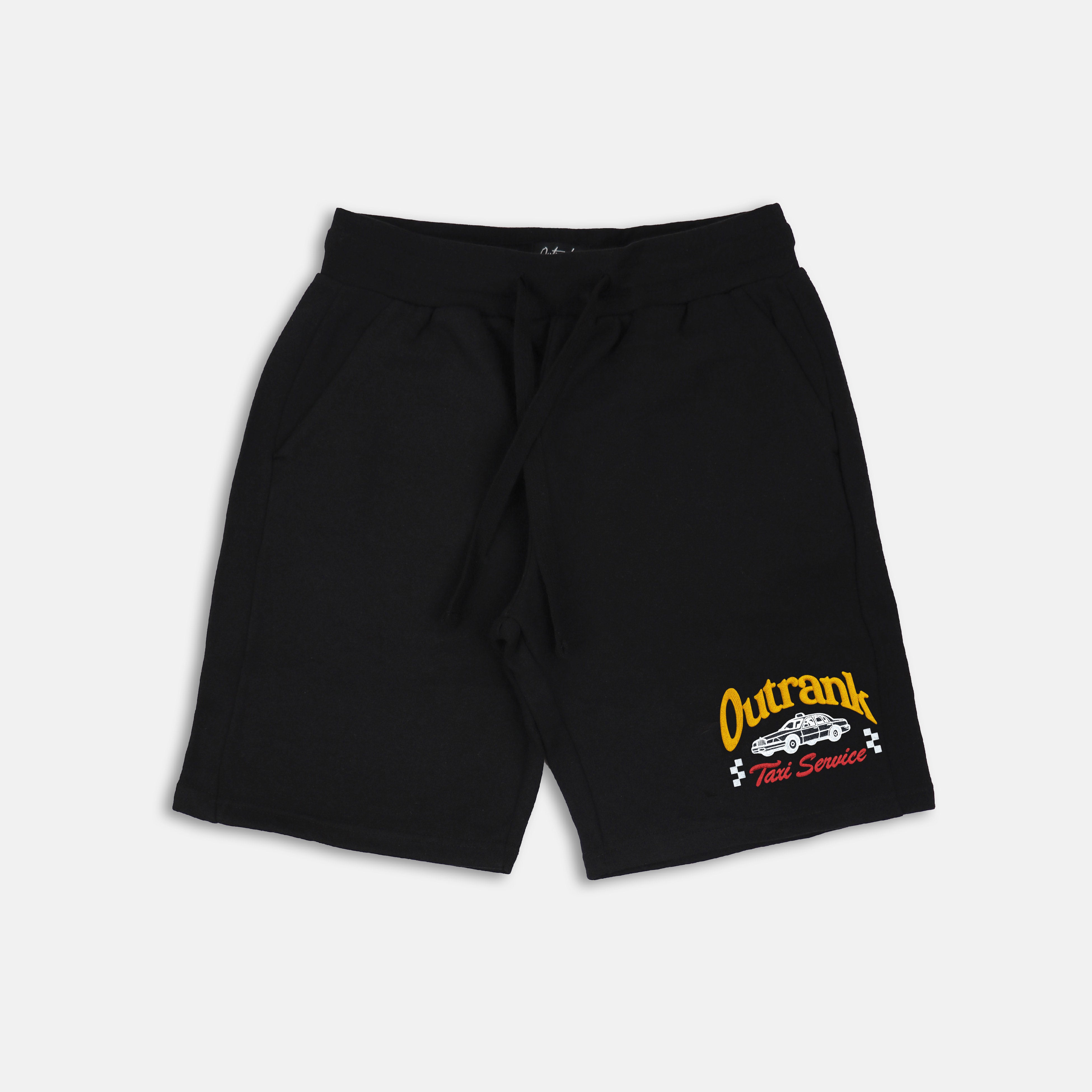 Taxi Service Embroidered Short