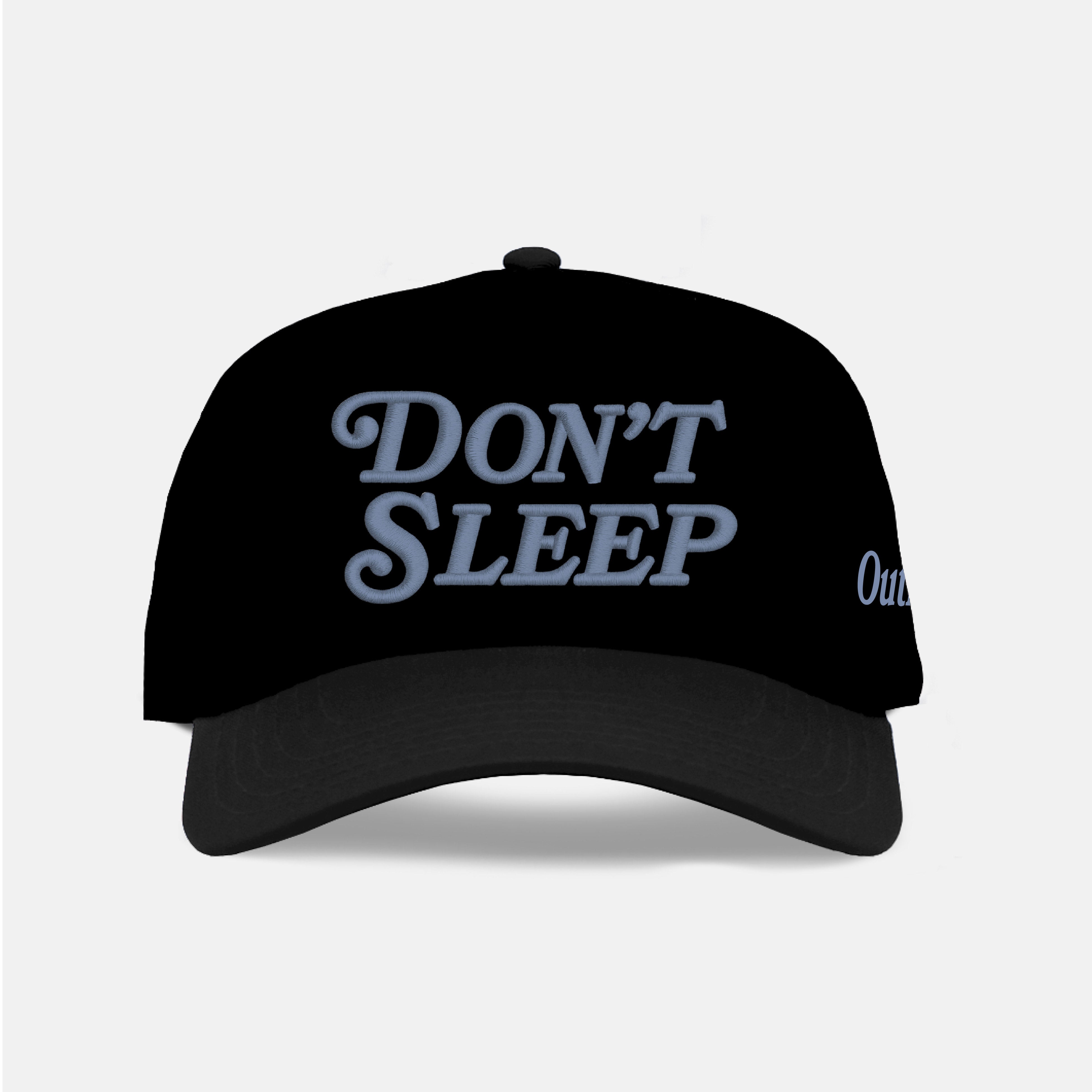 Don't Sleep Embroidered Snapback