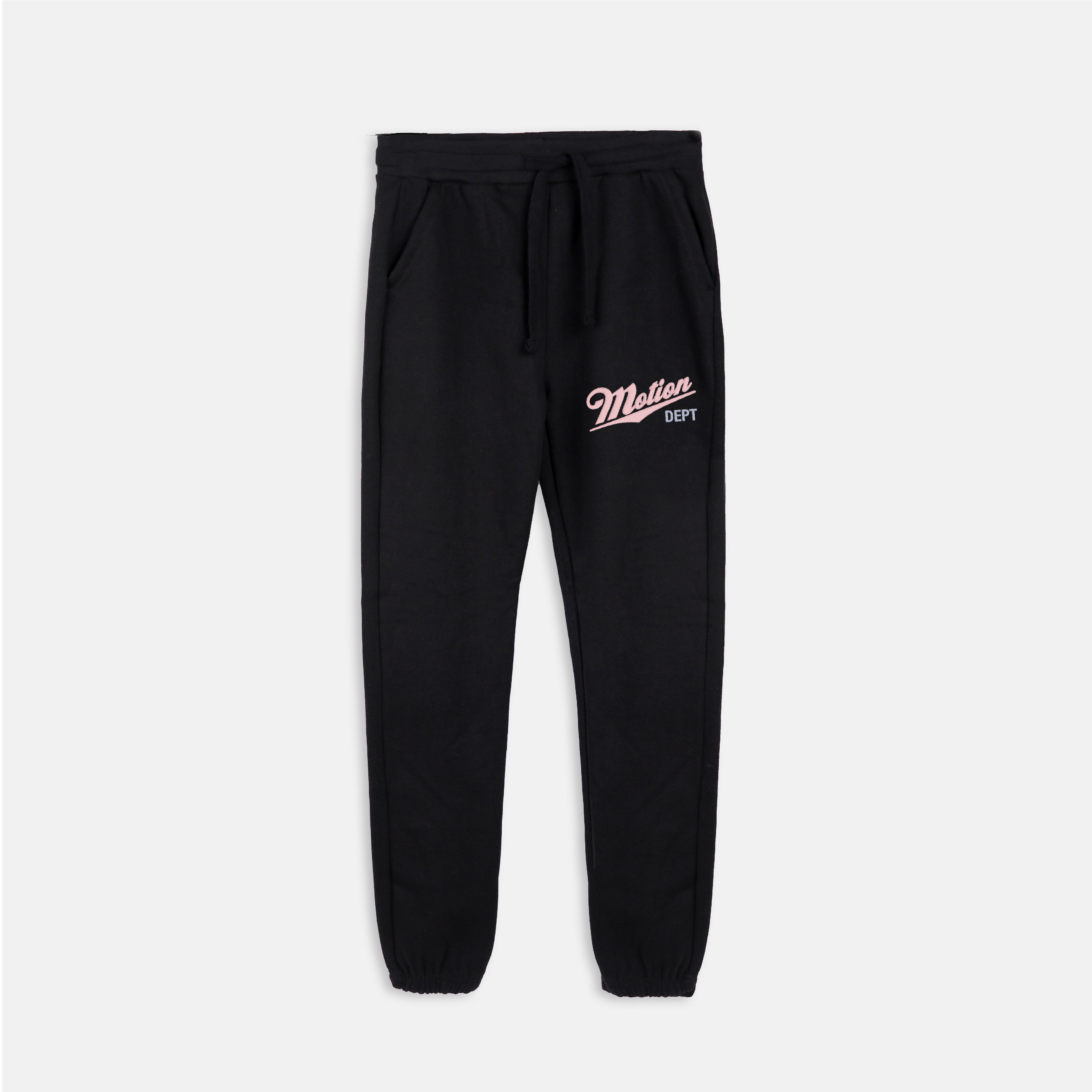 Motion Dept. Embroidered Joggers