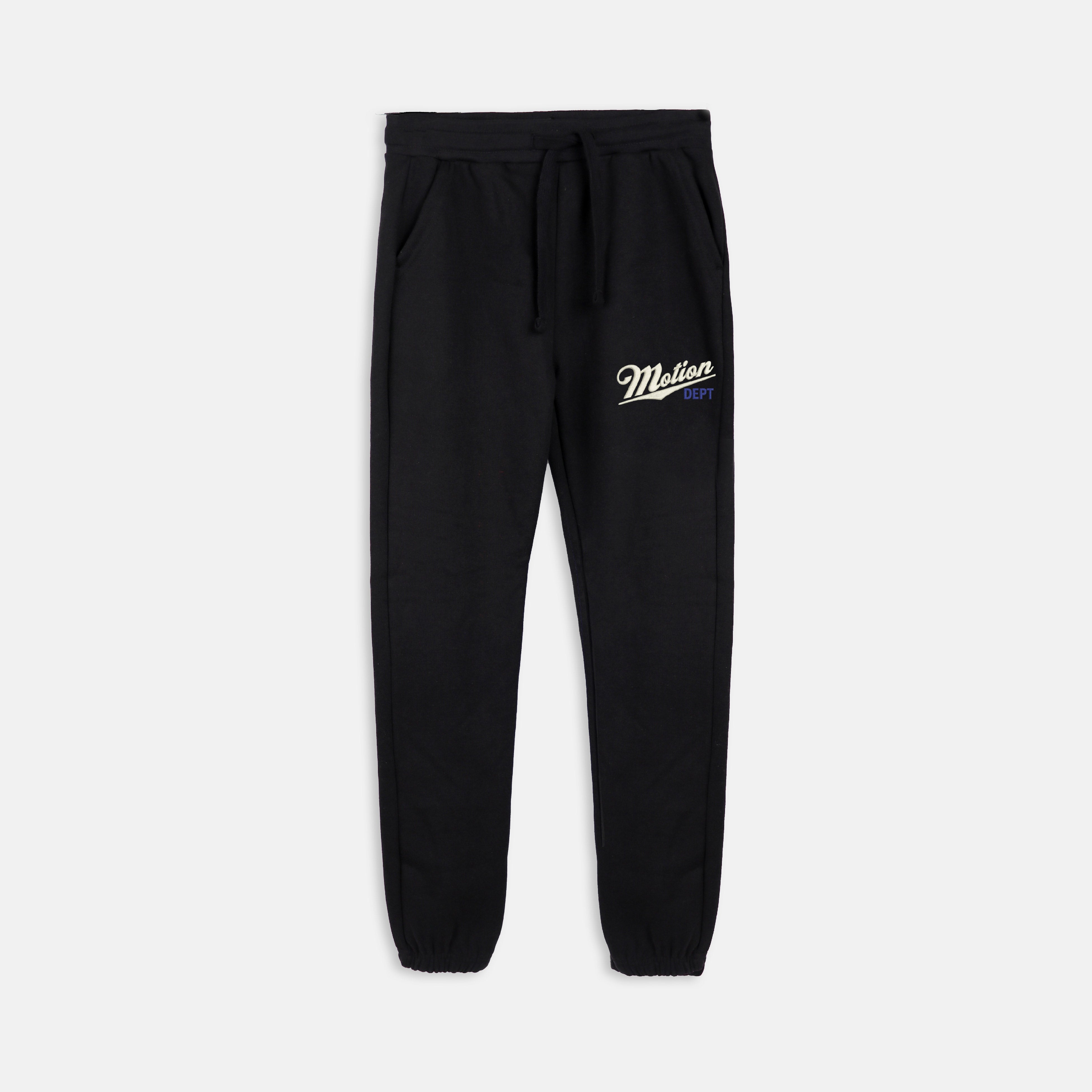 Motion Dept. Embroidered Joggers