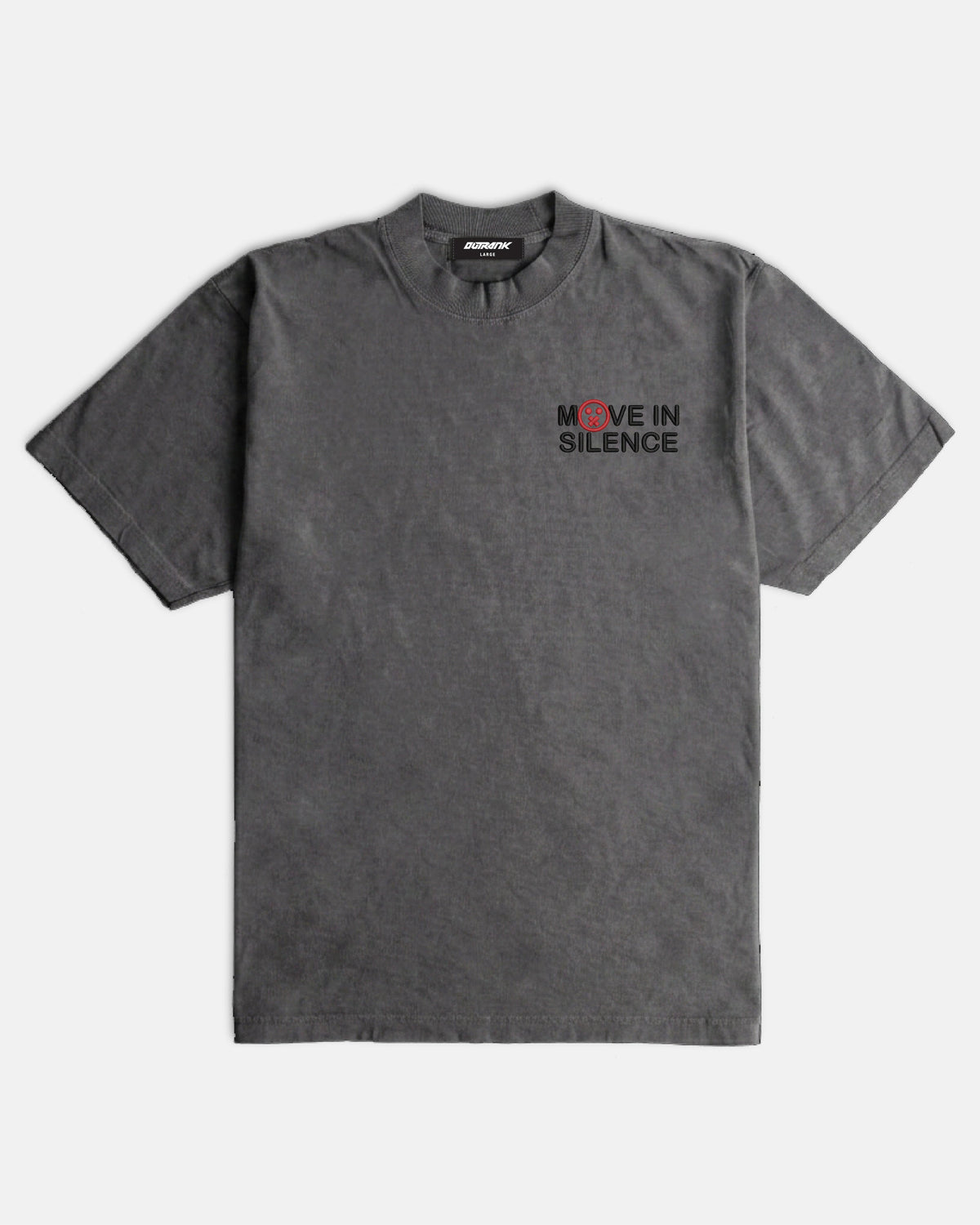 Move in Silence Embroidered Ultra Heavyweight T-shirt