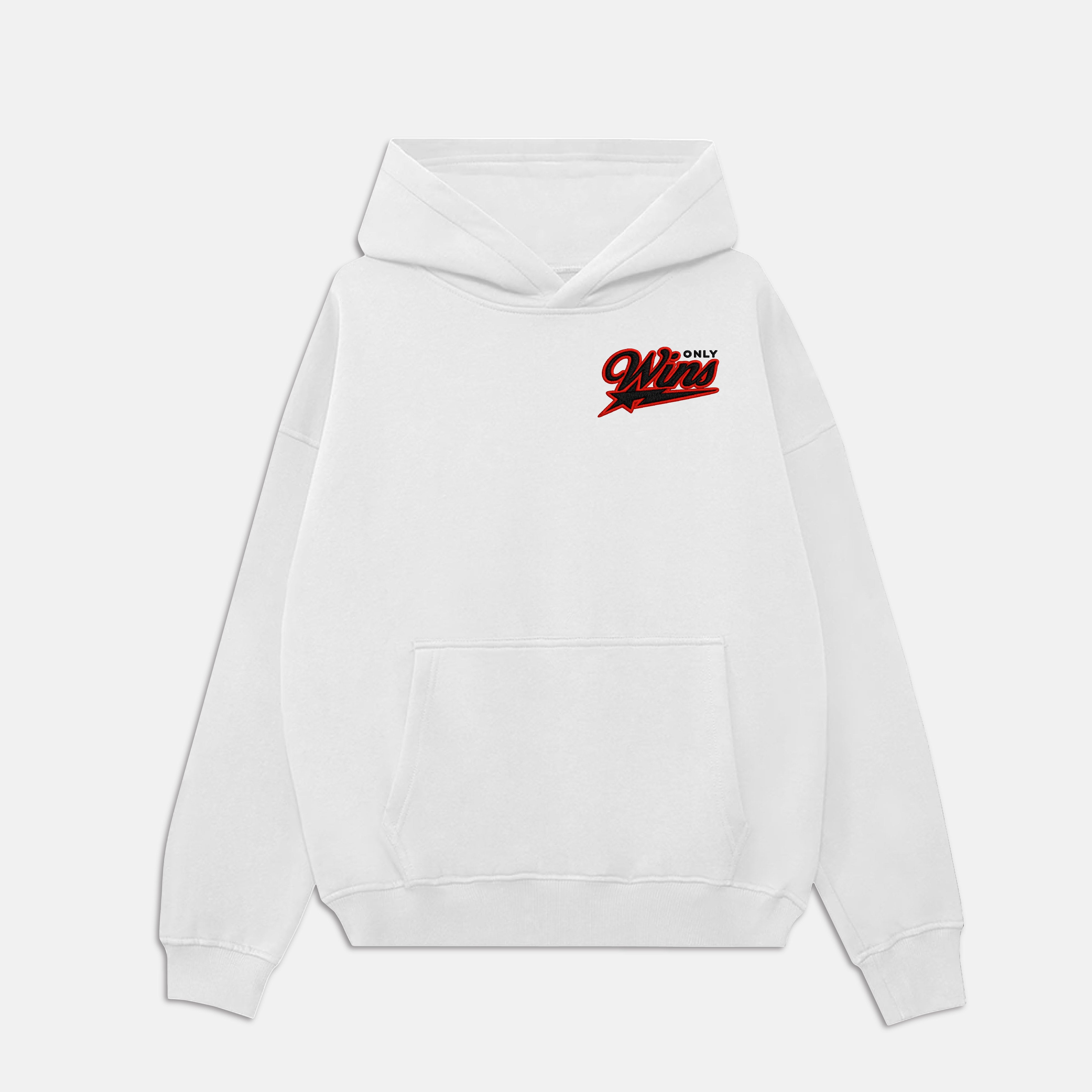 Only Wins Embroidered Ultra Heavyweight Hoodie