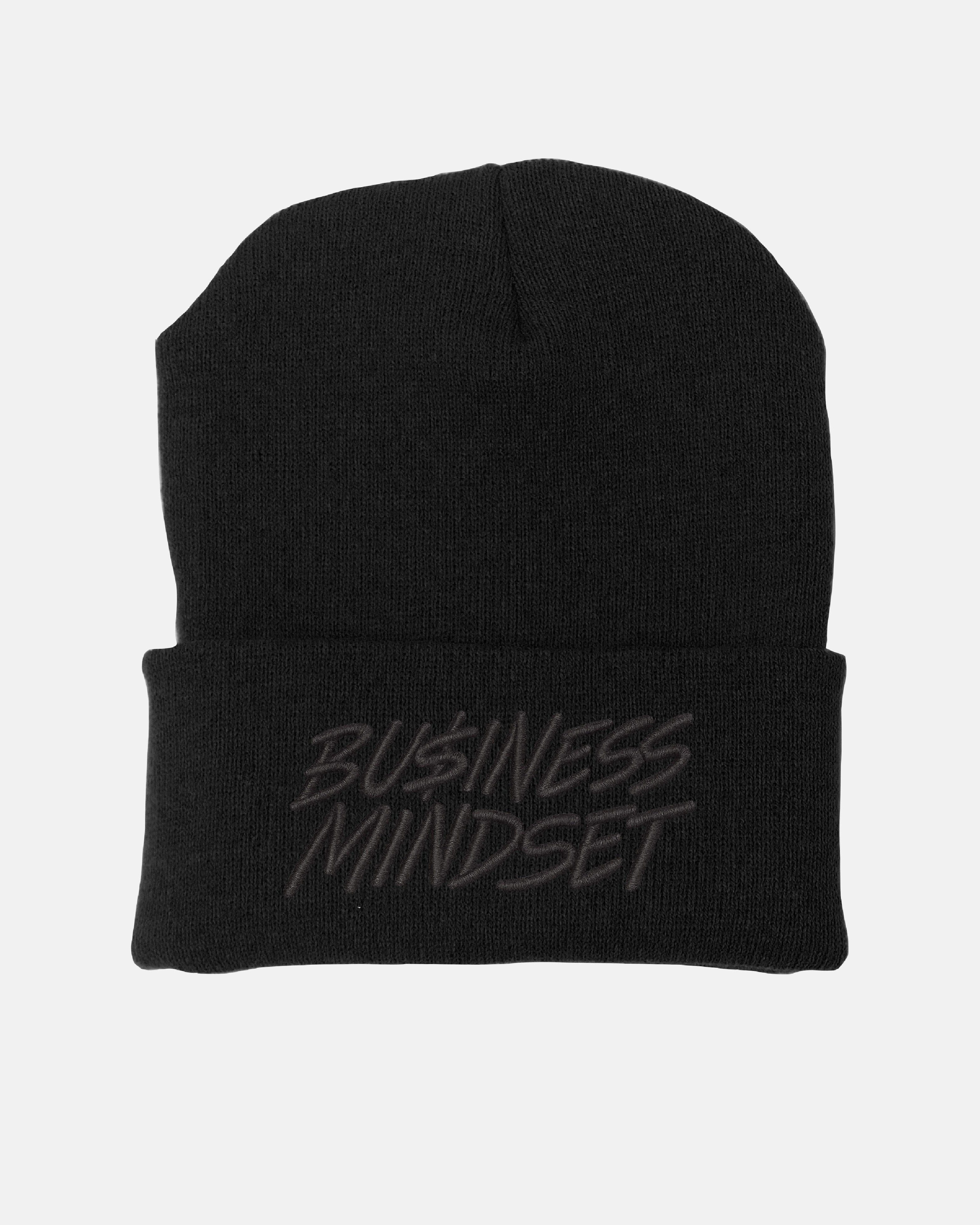 Business Mindset Embroidered Beanie