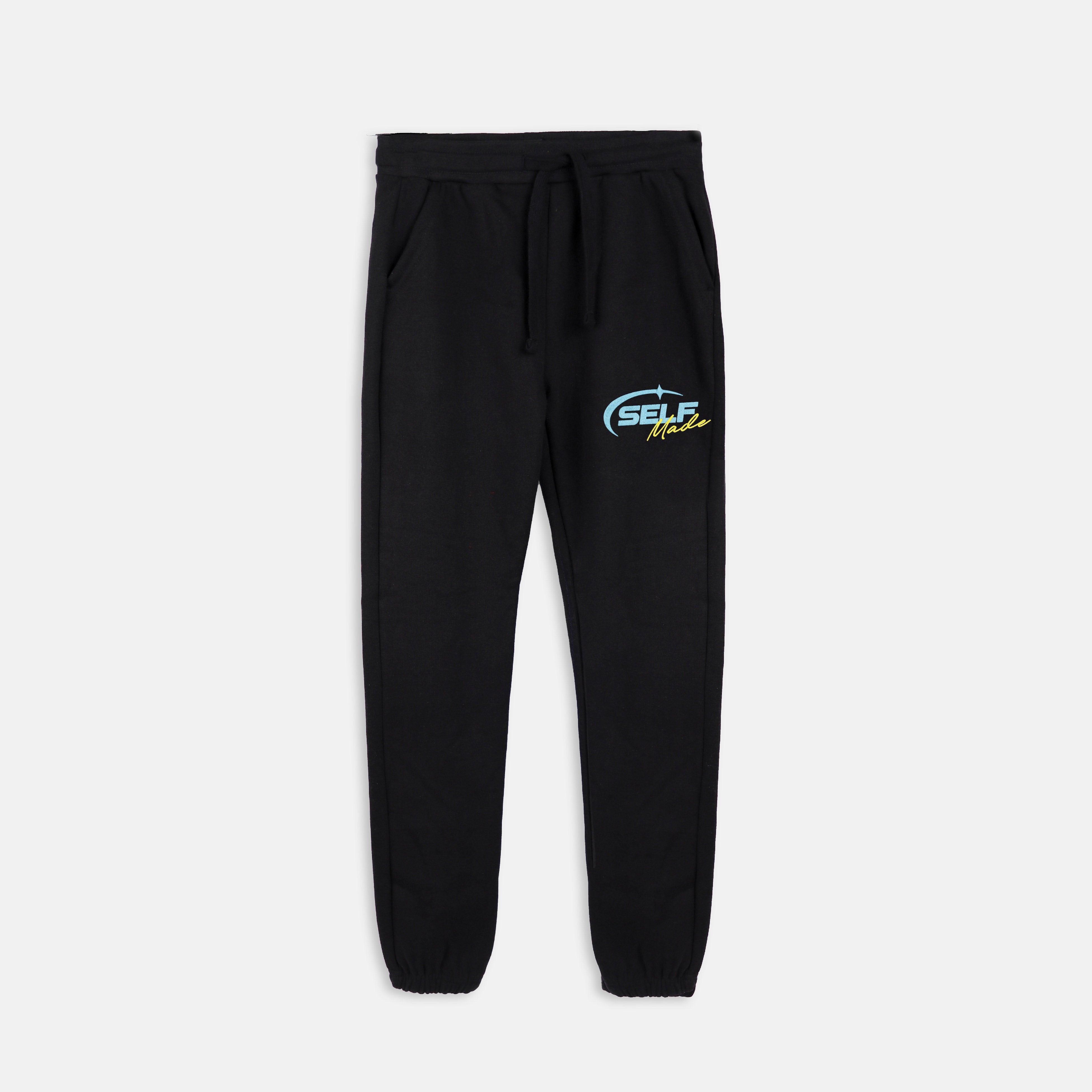 Self Made Embroidered Joggers