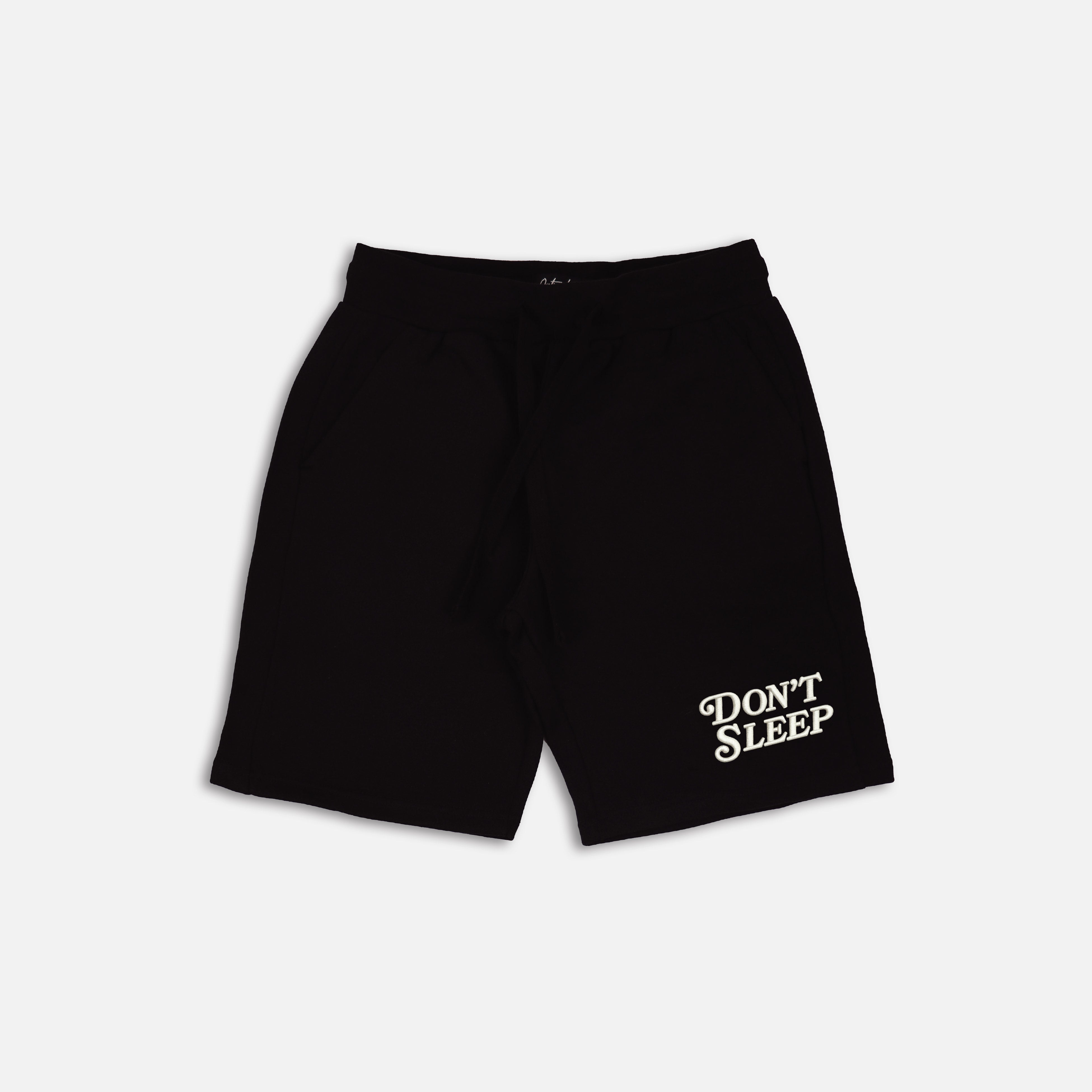 Don't Sleep Embroidered Shorts