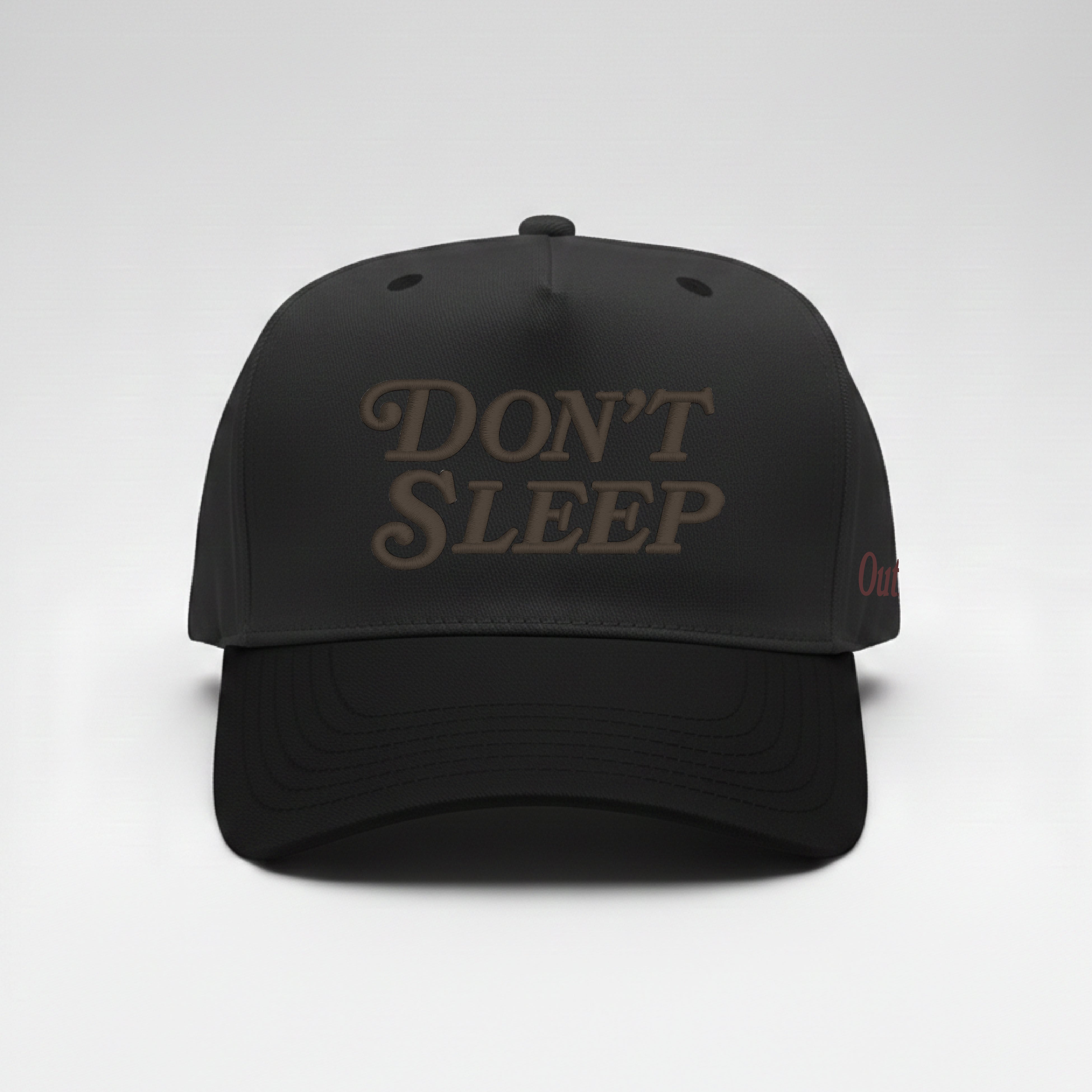 Don't Sleep Embroidered Snapback