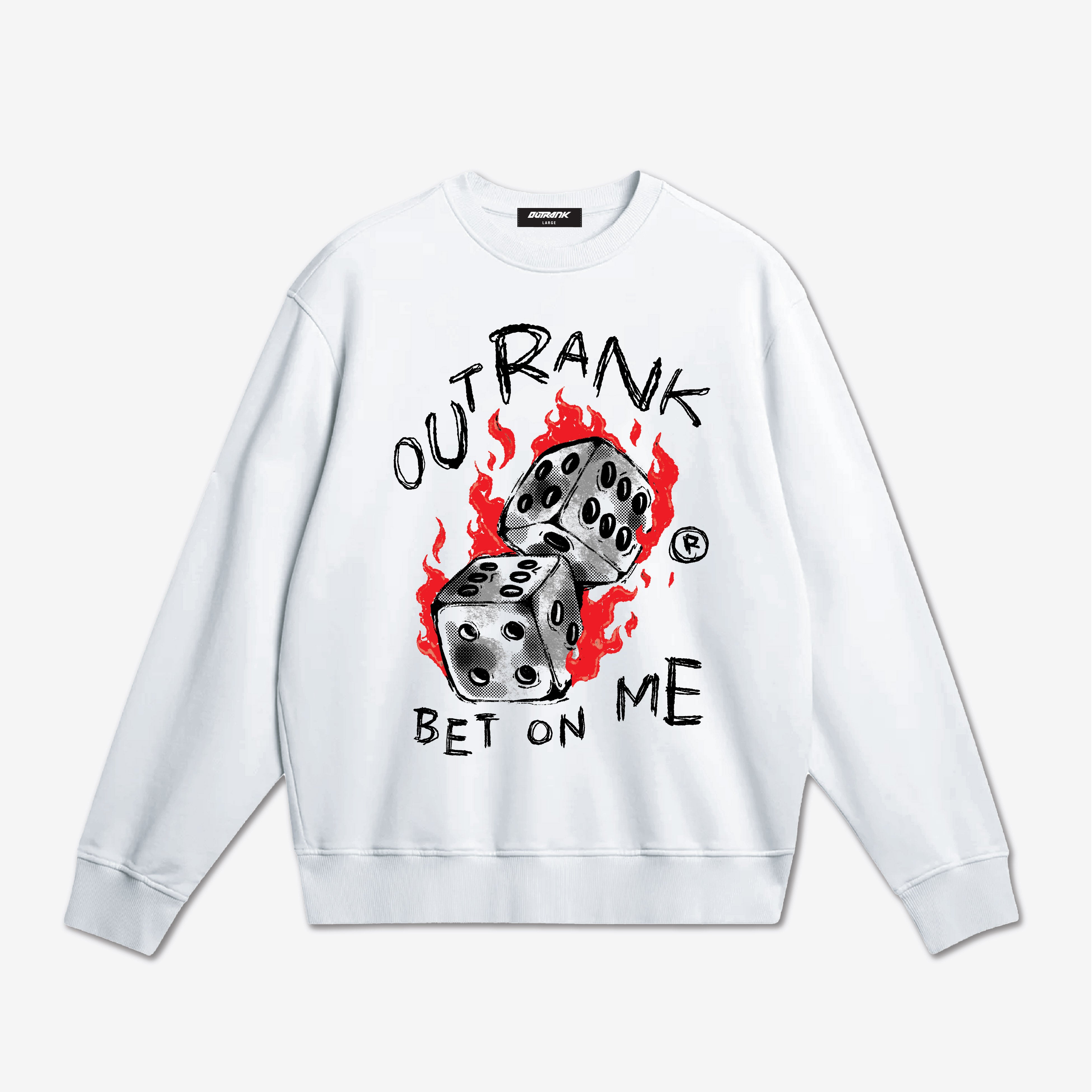 Bet On Me Heavyweight Crewneck Fleece