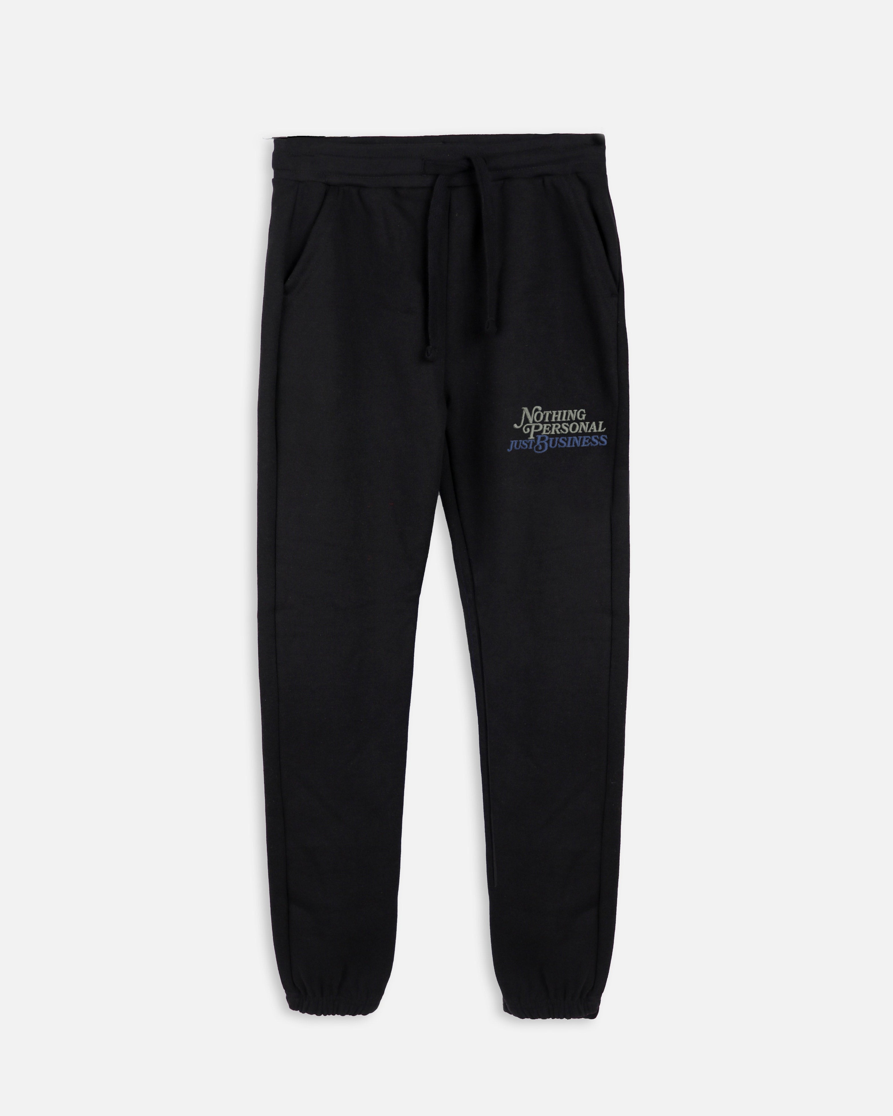 Nothing Personal Up Embroidered Joggers
