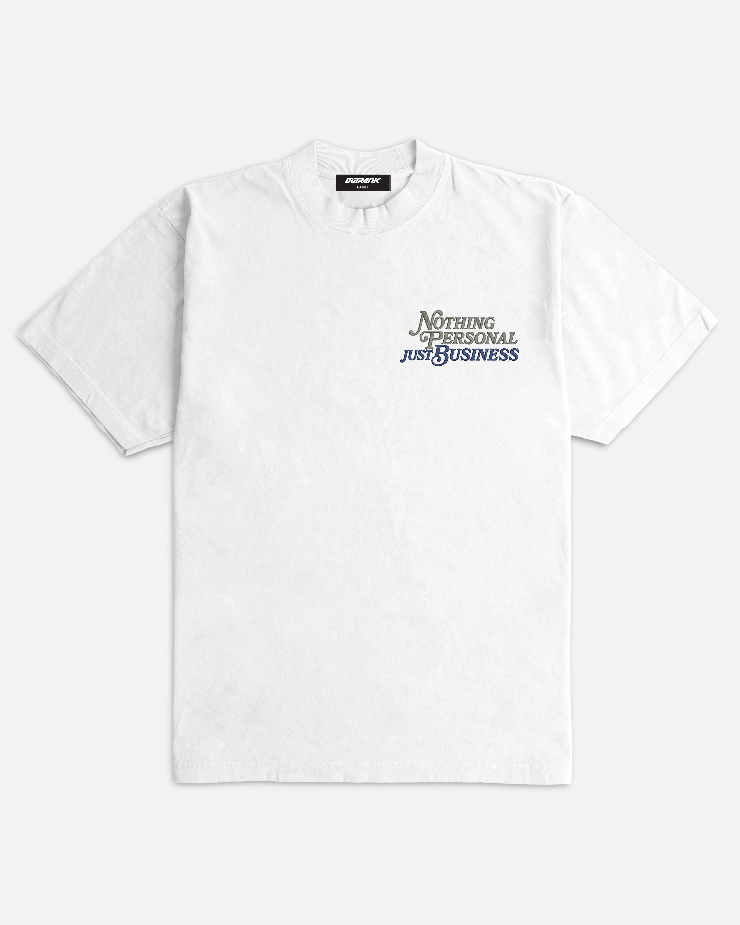 Nothing Personal Embroidered Heavyweight T-shirt