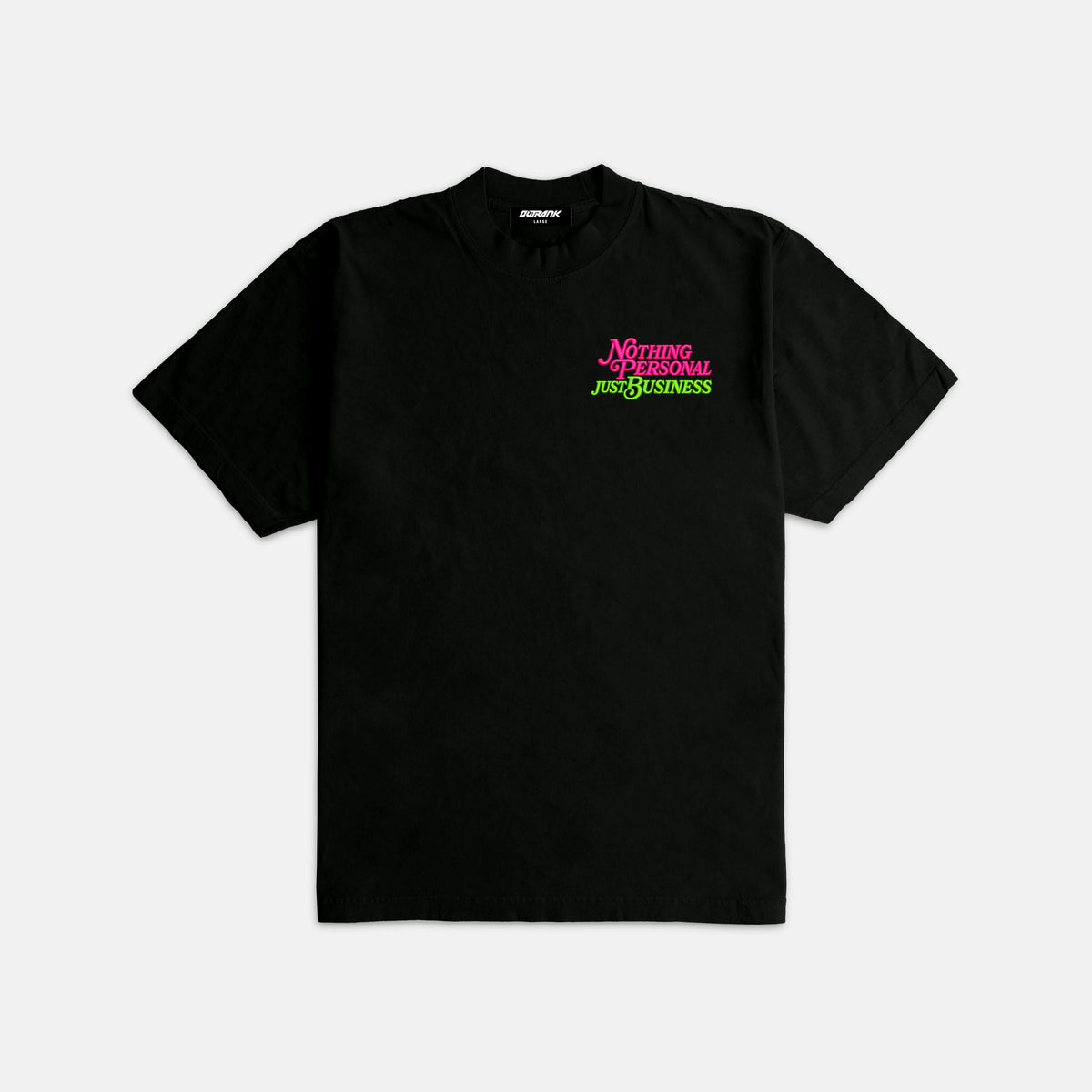 Nothing Personal Embroidered Heavyweight T-shirt