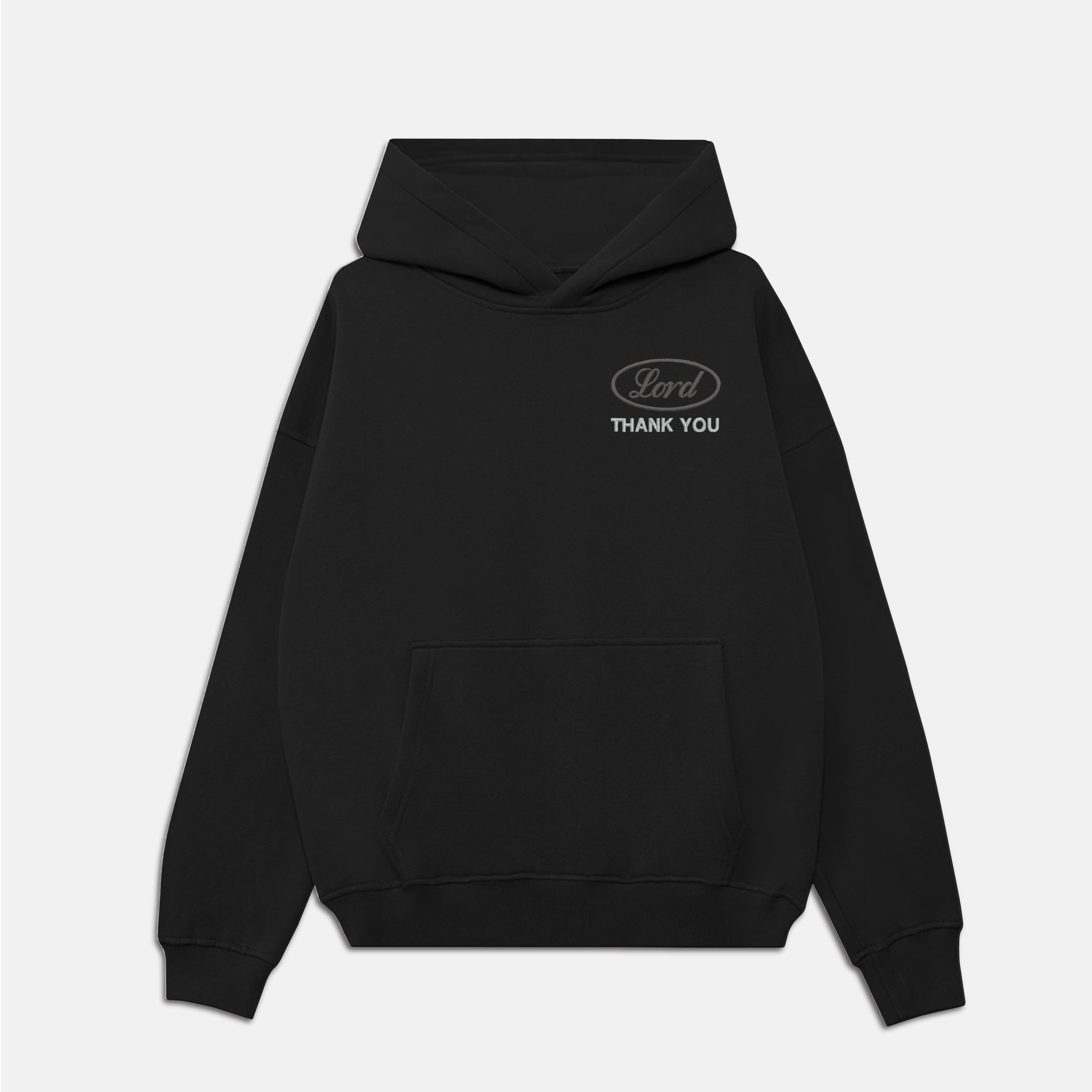 Lord Thank You Embroidered Ultra Heavyweight Hoodie