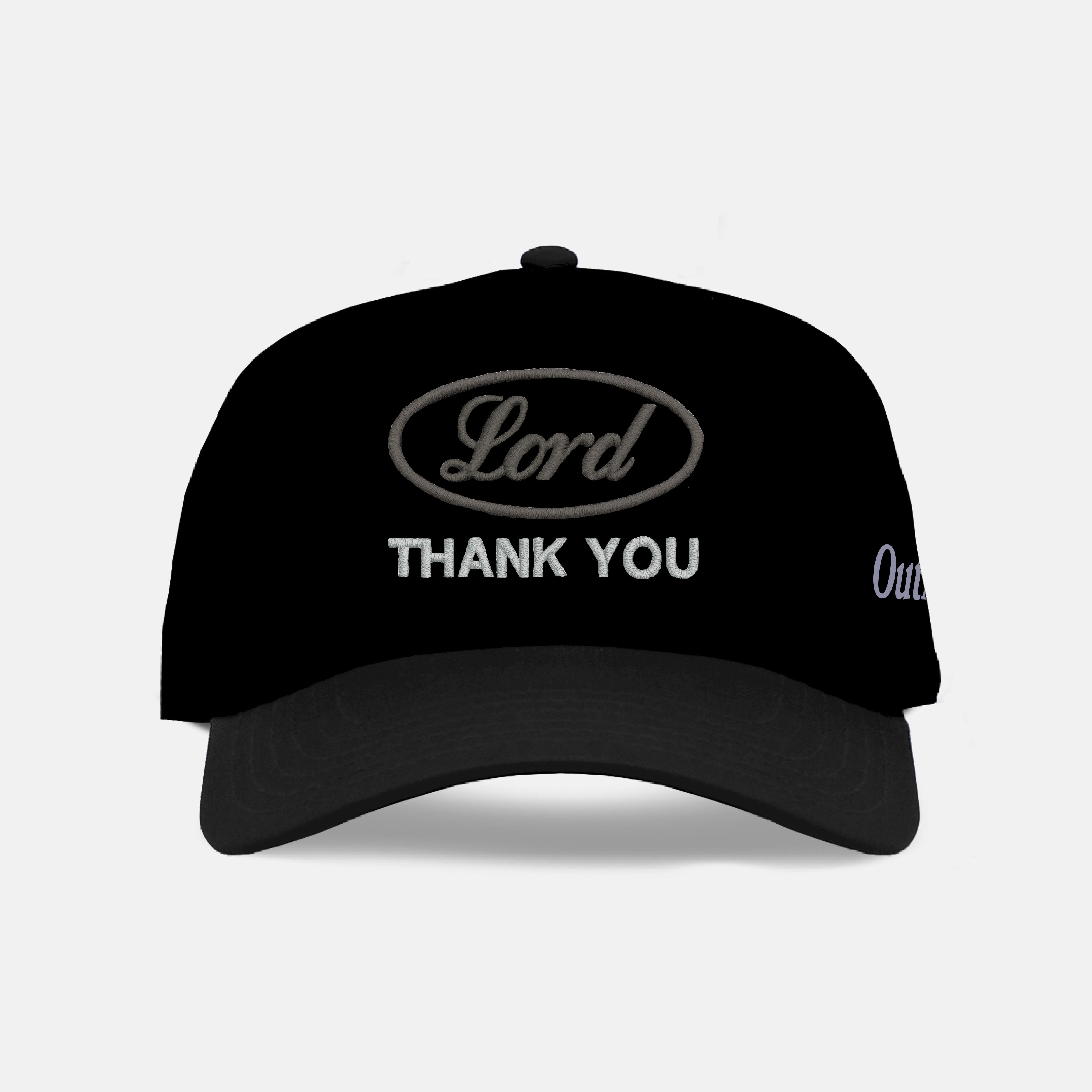 Lord Thank You Embroidered Snapback