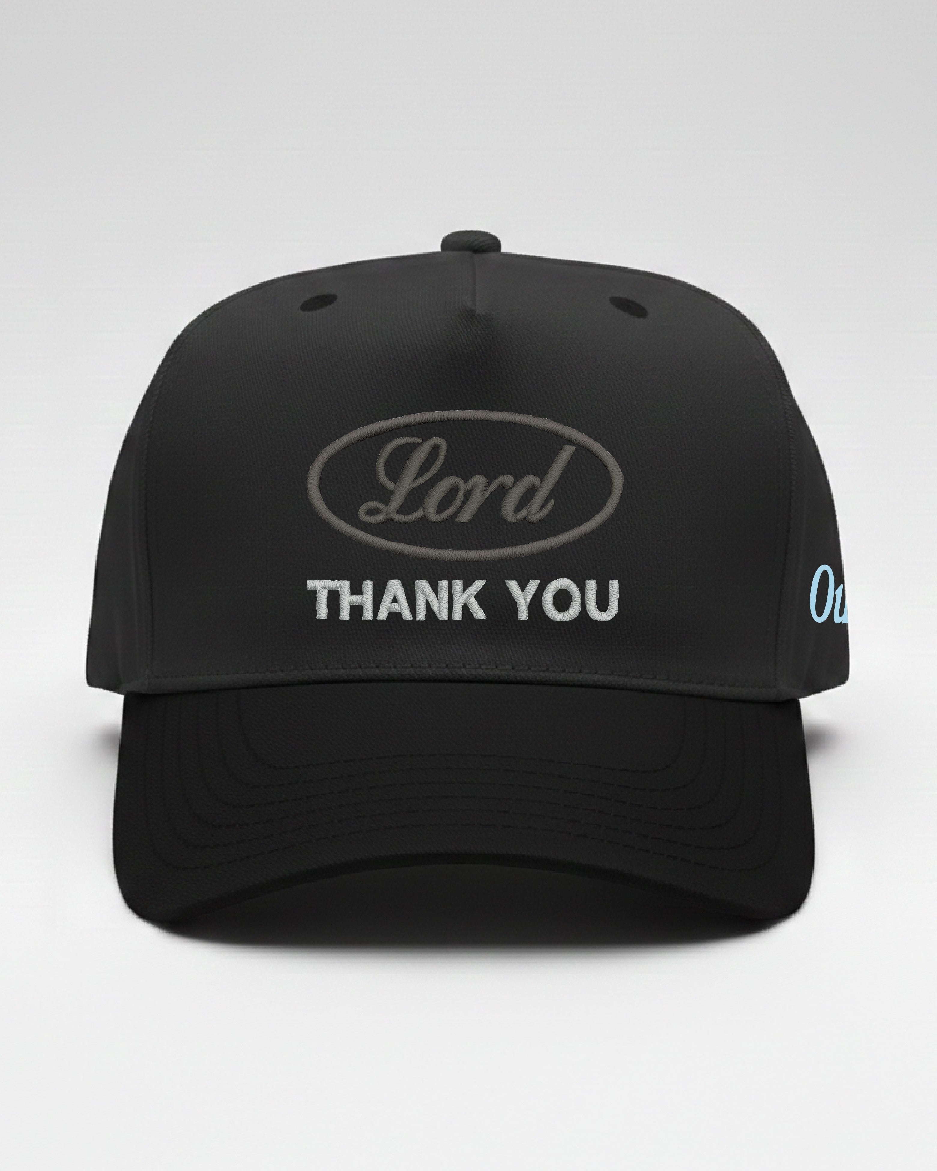 Lord Thank You Embroidered Snapback