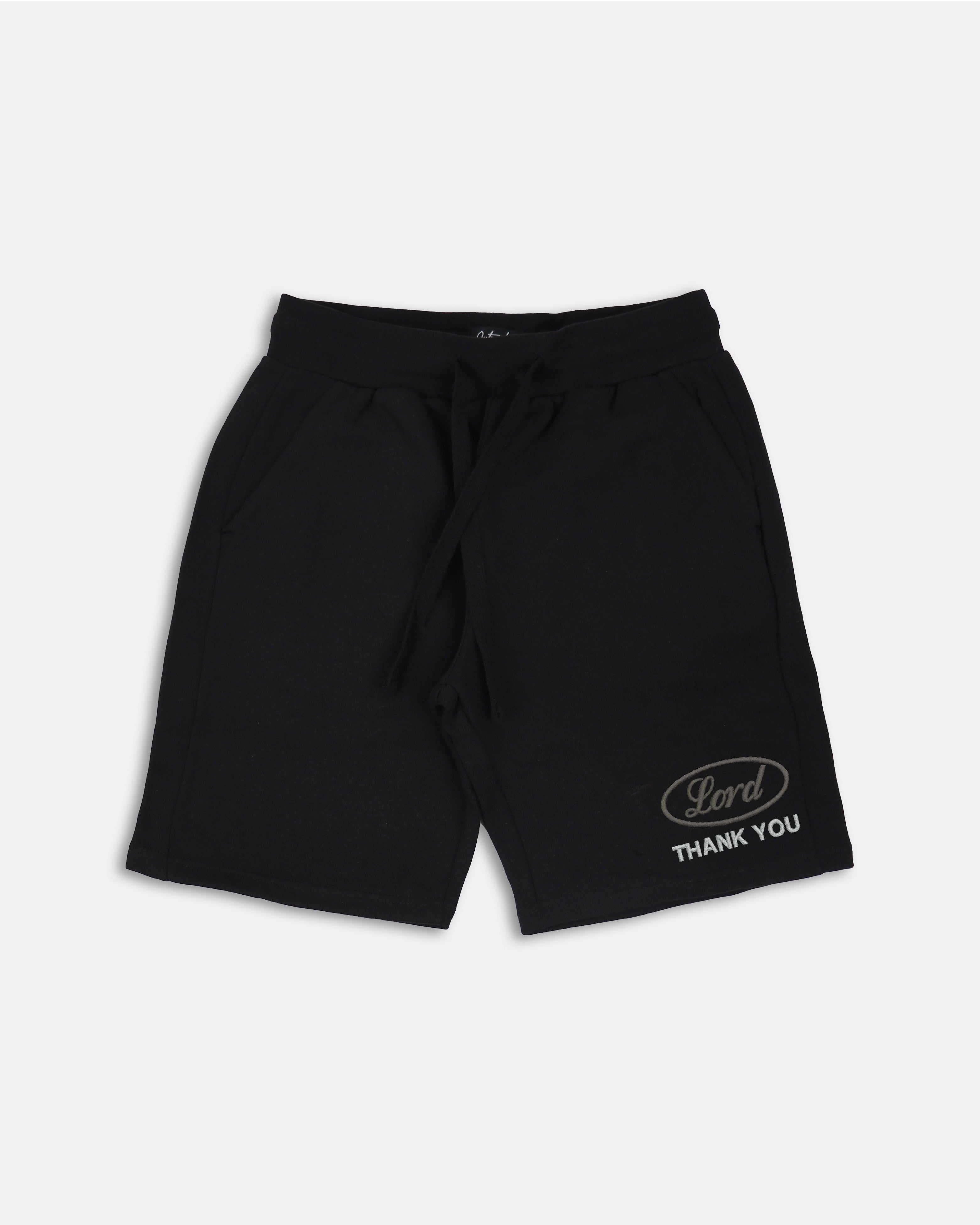 Lord Thank You Embroidered Short