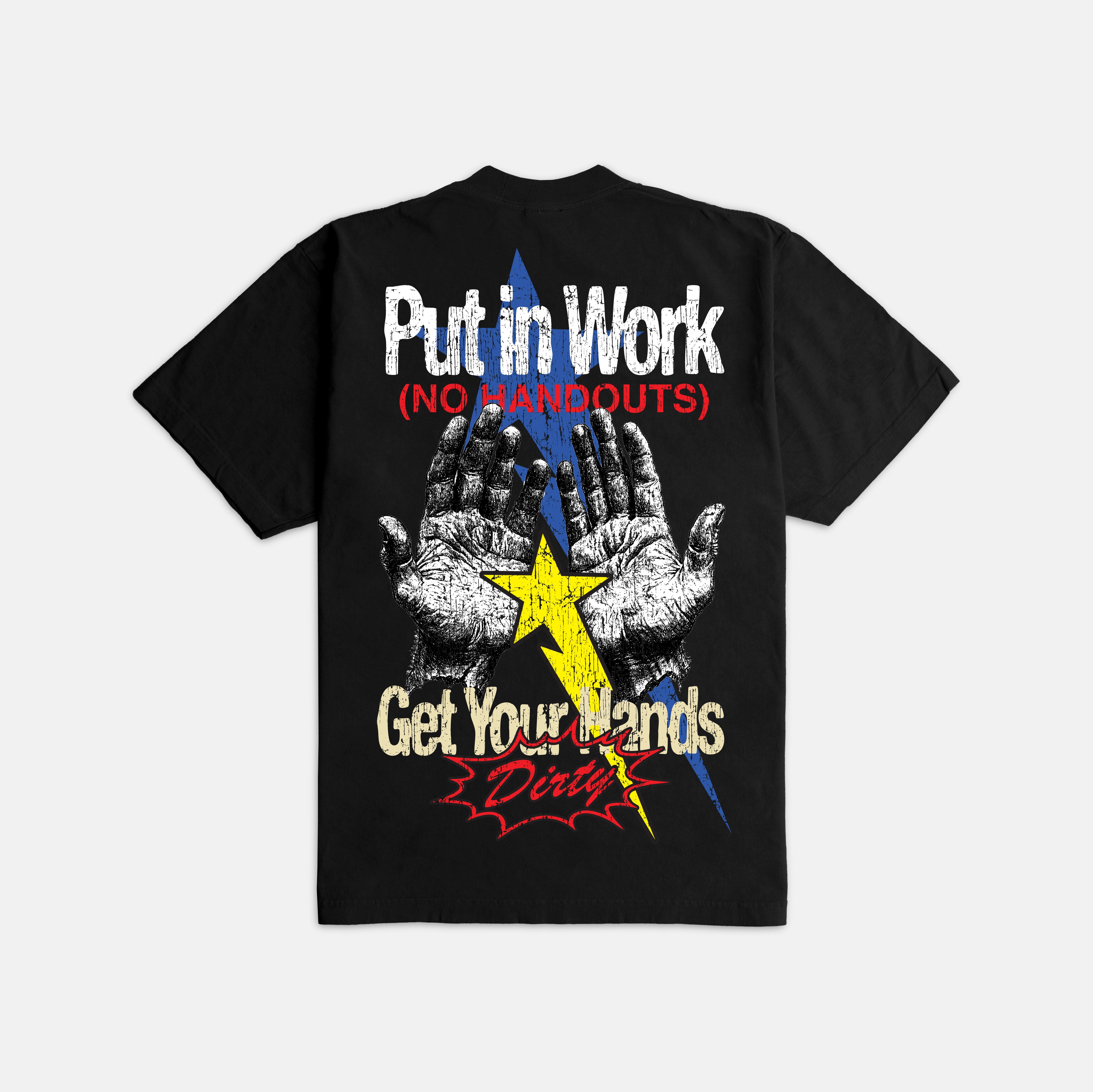 OUAT “WORK T-SHIRTS” Put in Work Ultra Heavyweight T-shirt – Outrank Brand