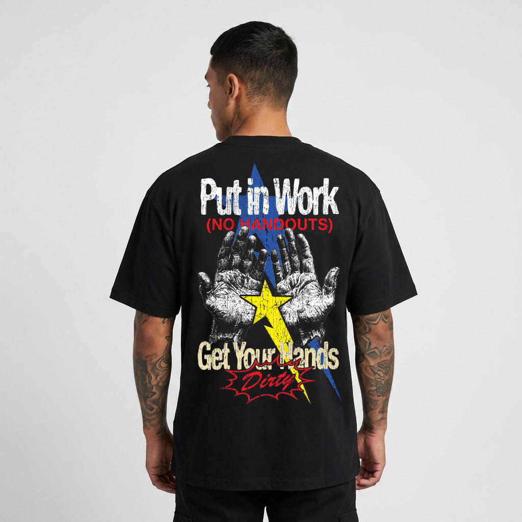 Put in Work Ultra Heavyweight T-shirt – Outrank Brand
