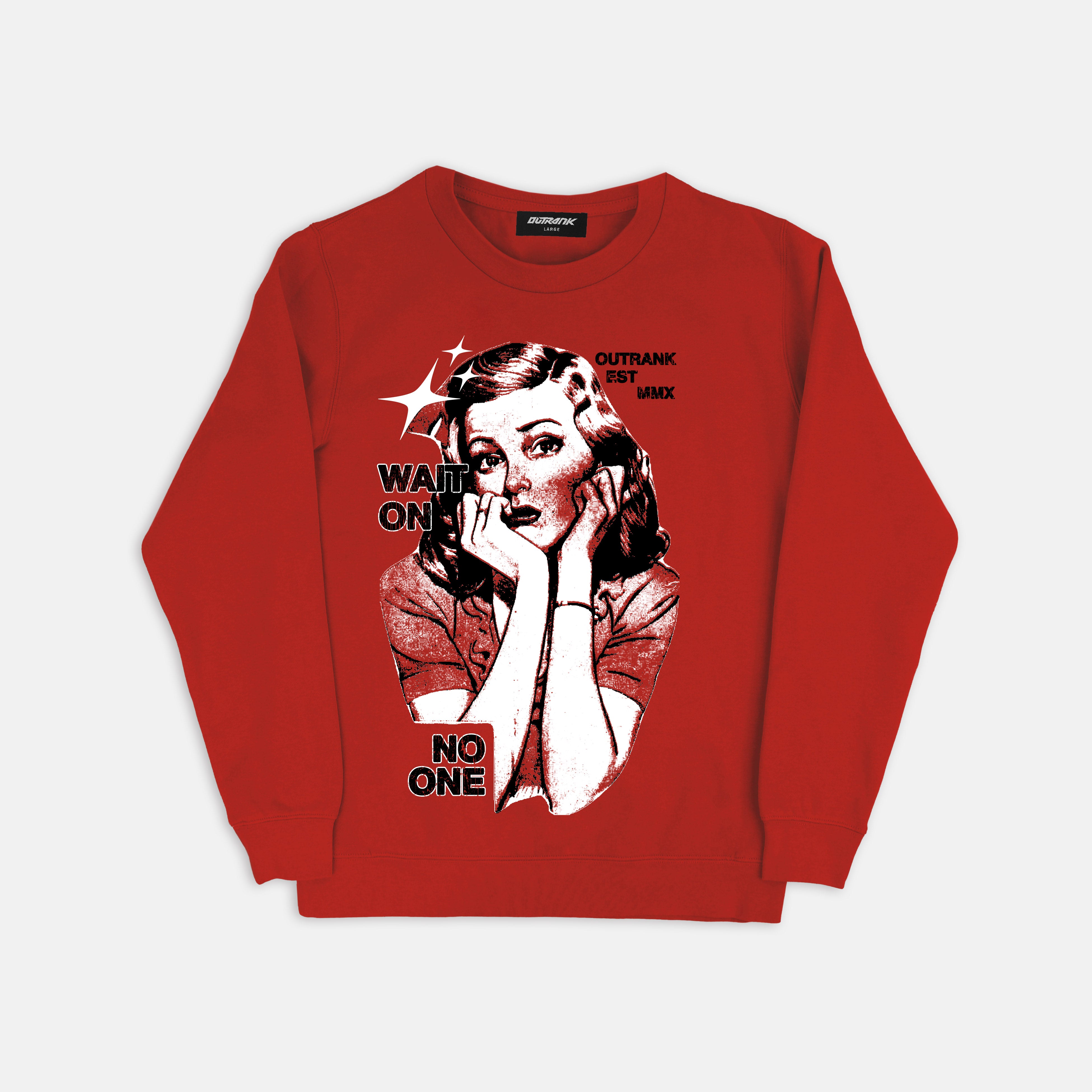 Wait On Crewneck Fleece