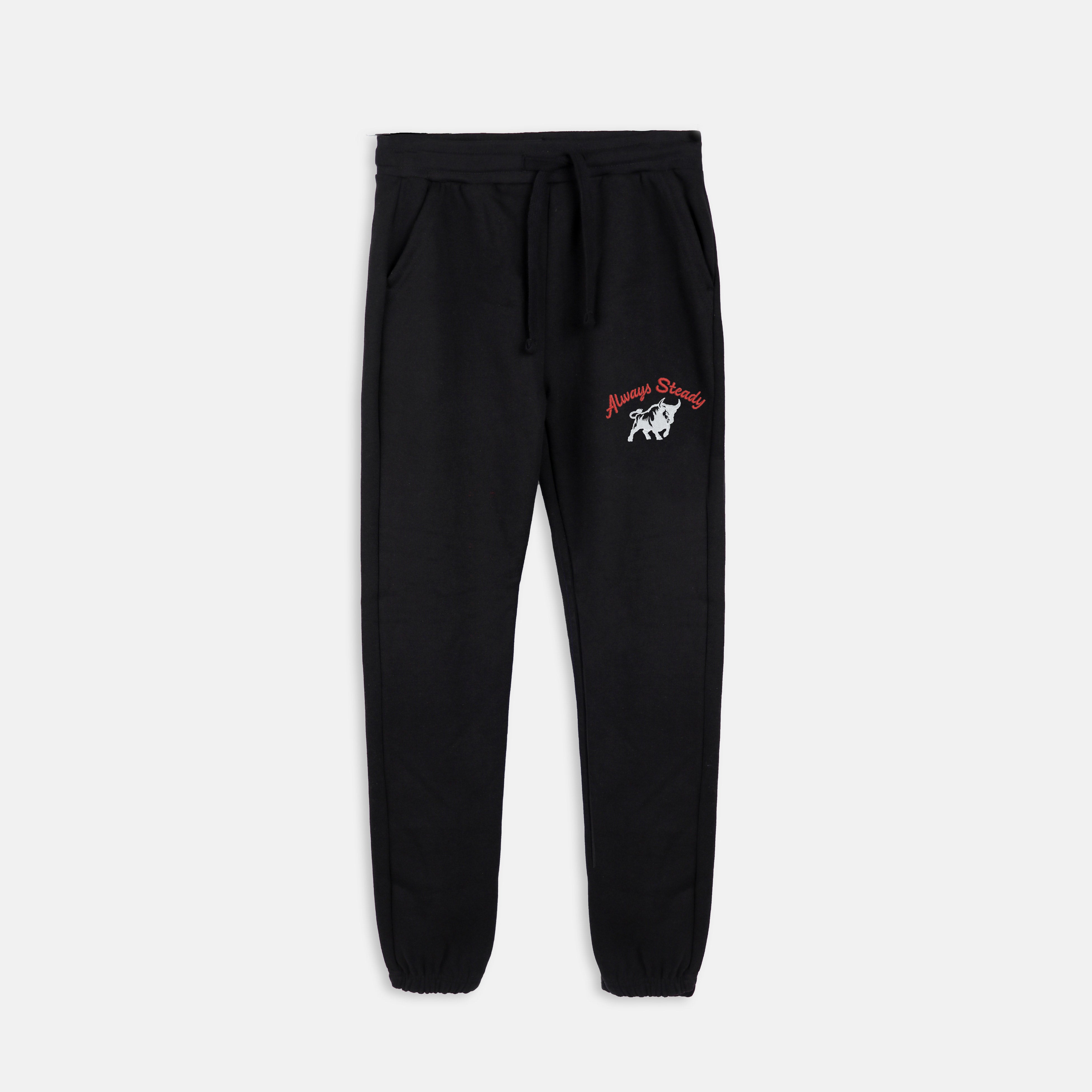 Always Steady Embroidered Joggers