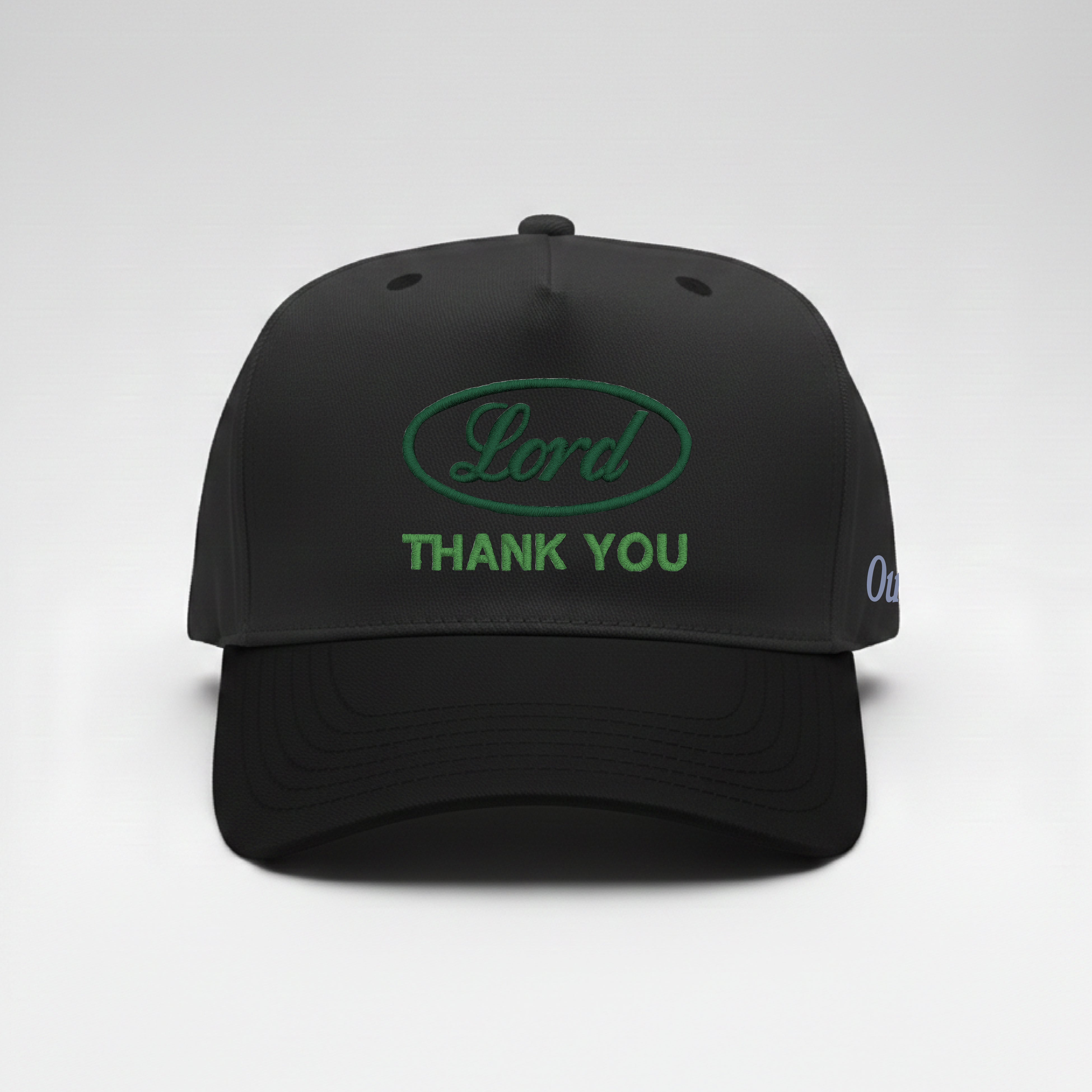 Lord Thank You Embroidered Snapback