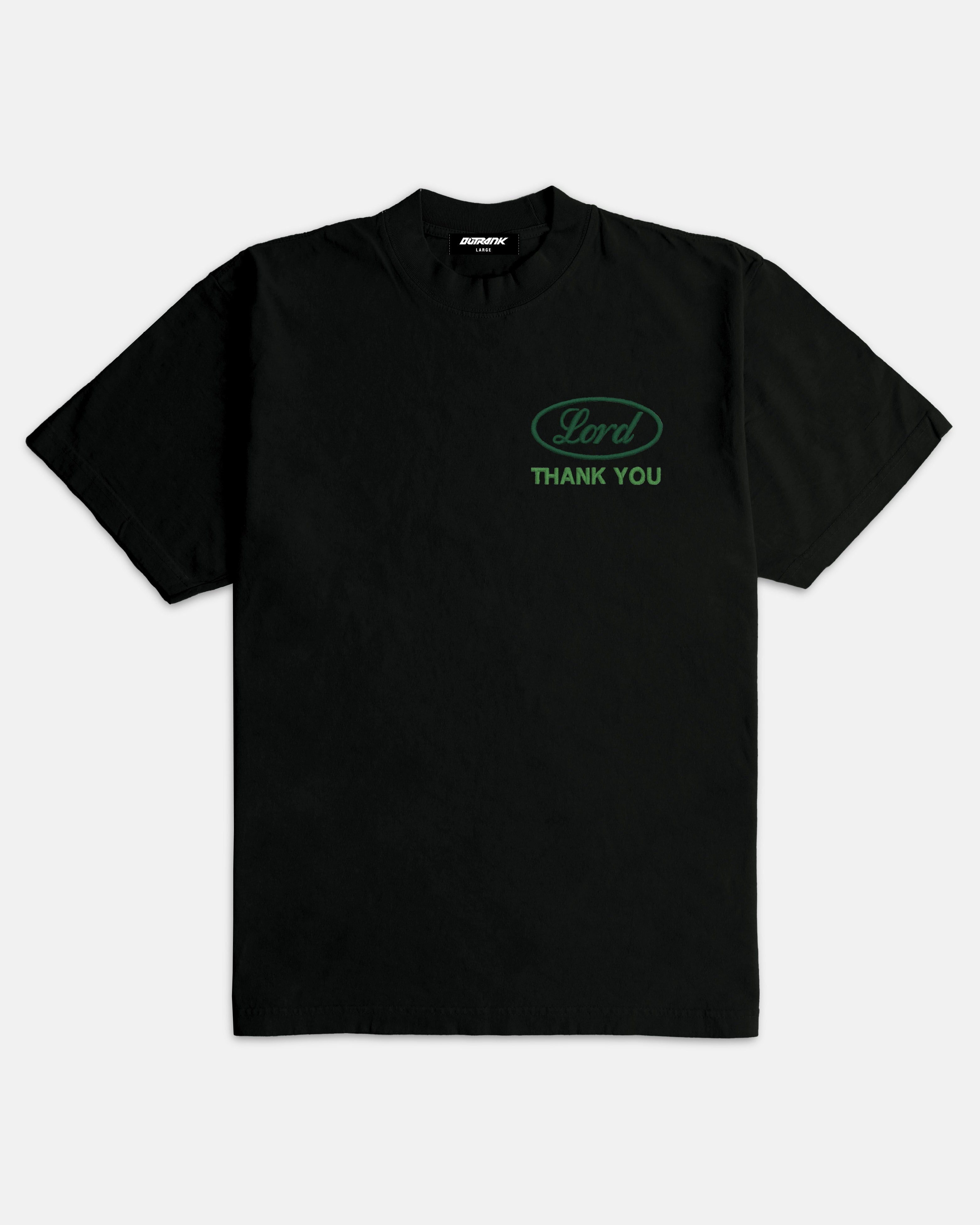 Lord Thank You Embroidered Ultra Heavyweight T-shirt