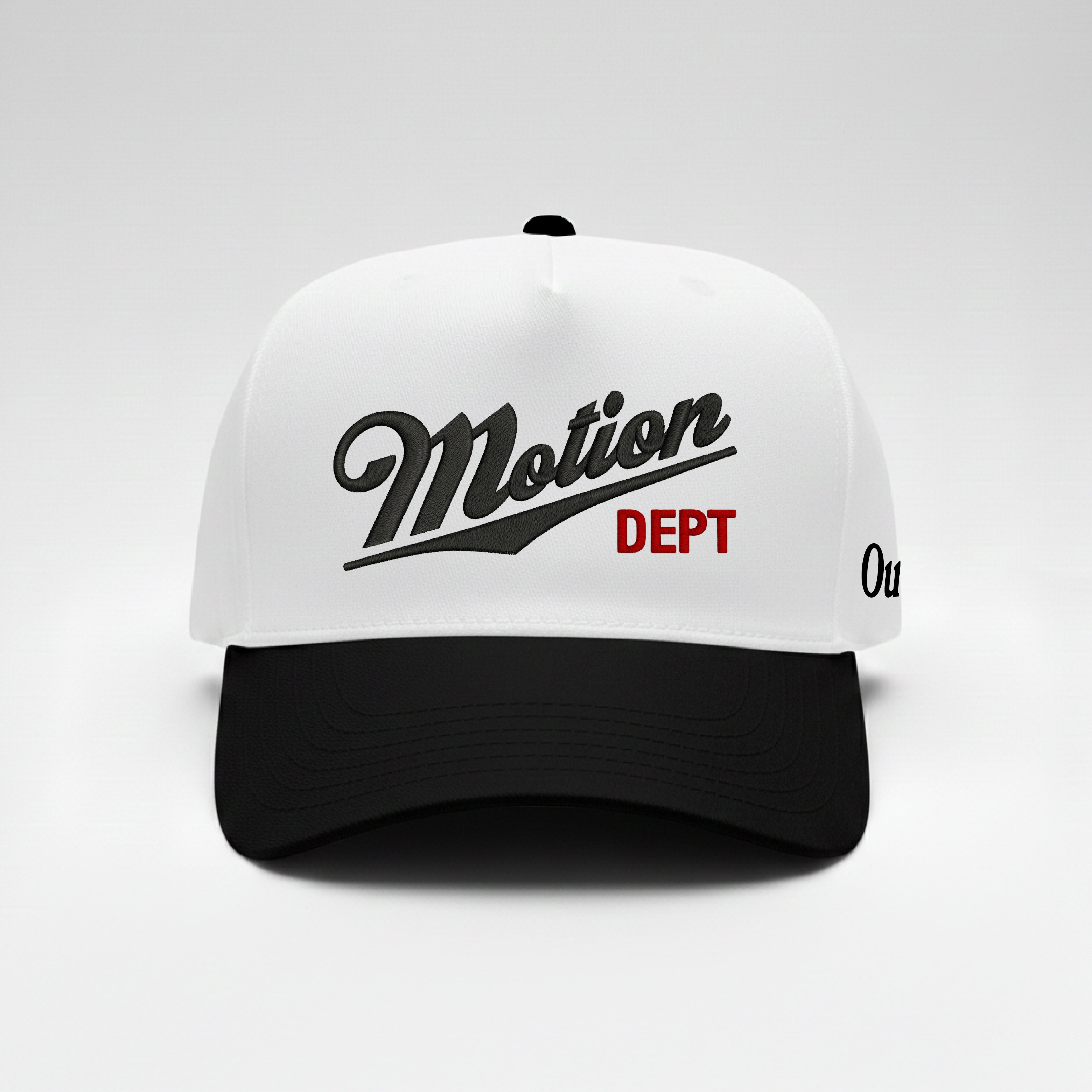 Motion Dept. Embroidered Snapback