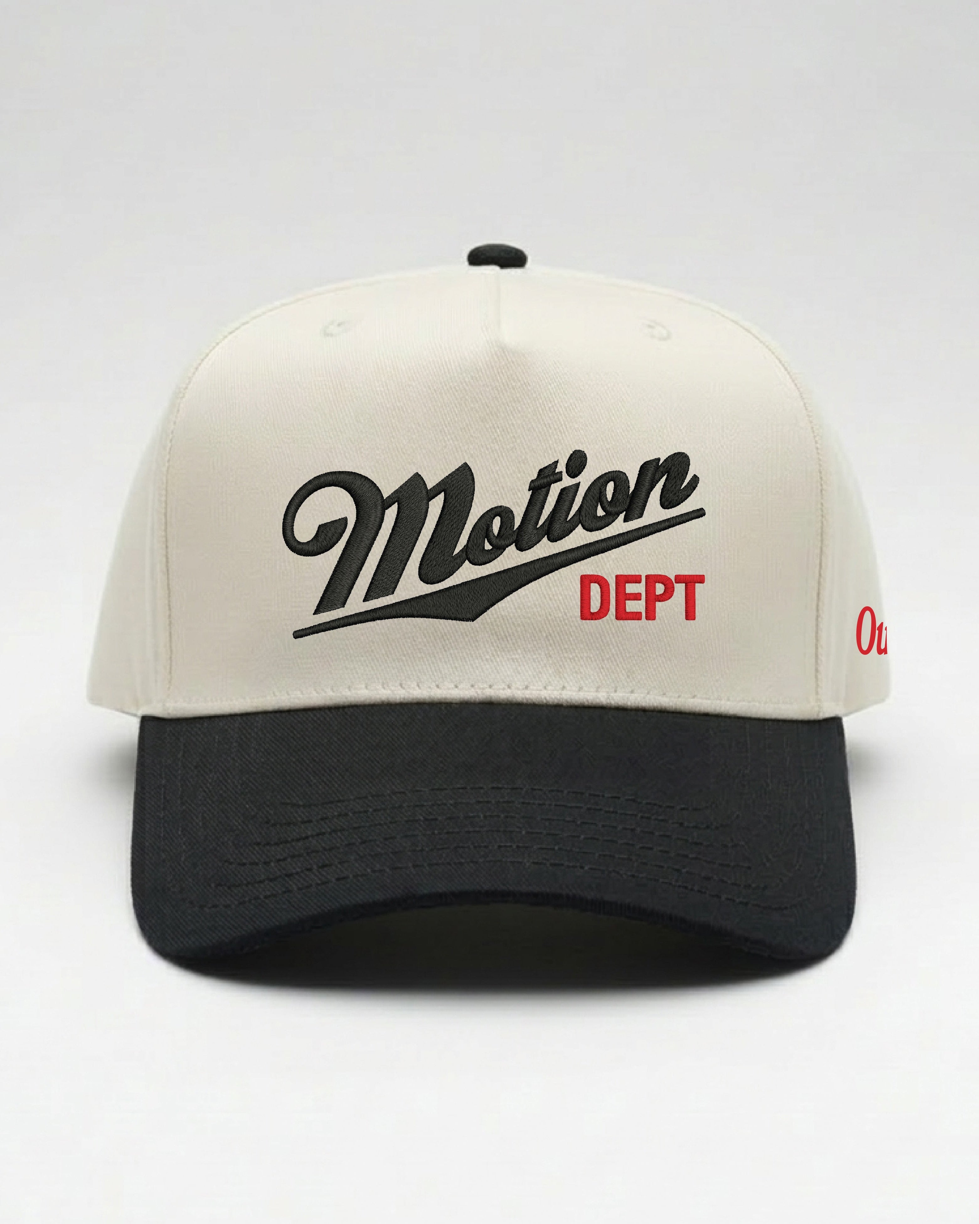 Motion Dept. Embroidered Snapback