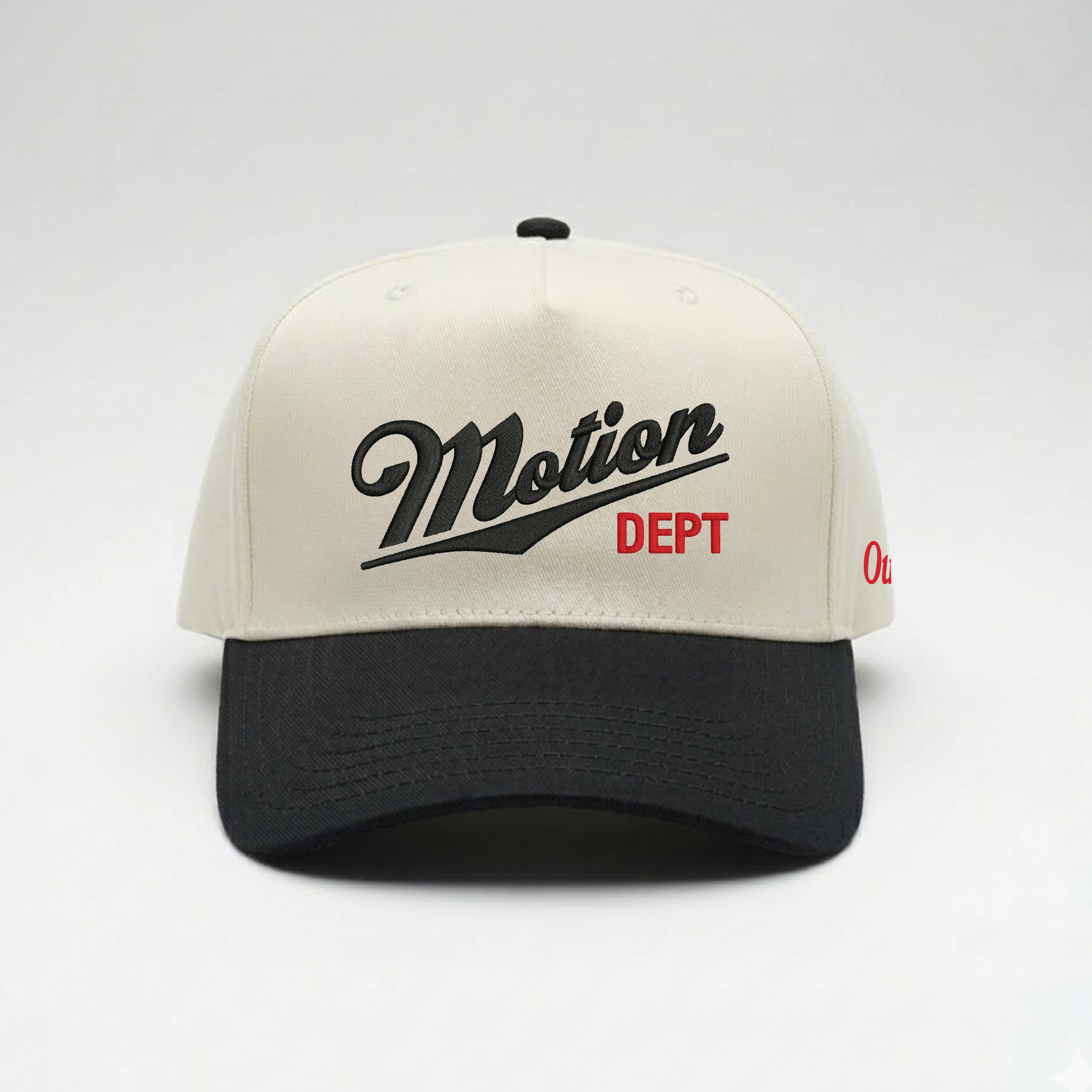 Motion Dept. Embroidered Snapback