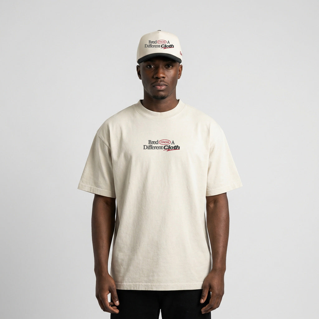 Bred from a Different Cloth Embroidered Ultra Heavyweight T-shirt