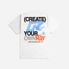 Create Your Own Way Ultra Heavyweight T-shirt - WHITE