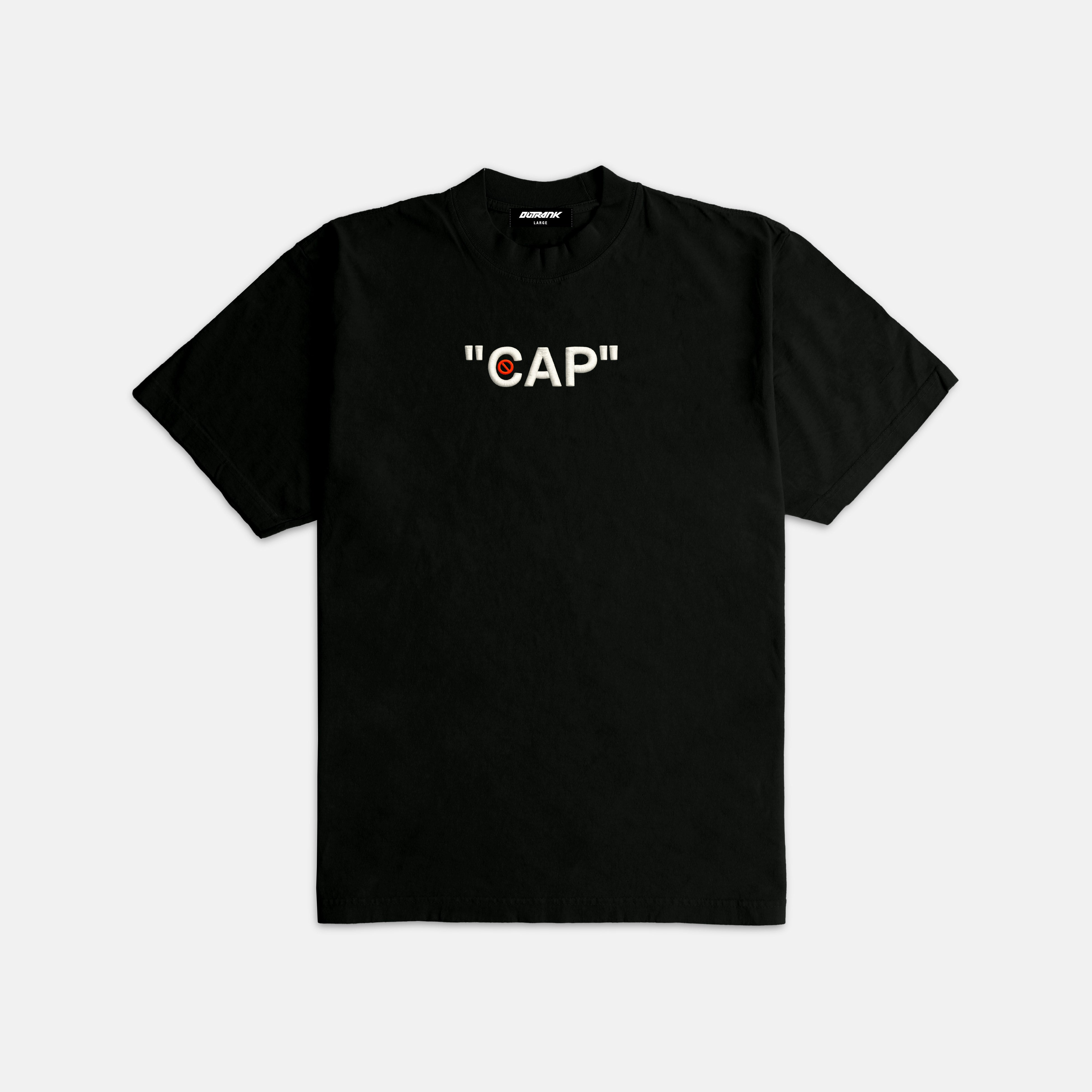 CAP Embroidered Ultra Heavyweight T-shirt