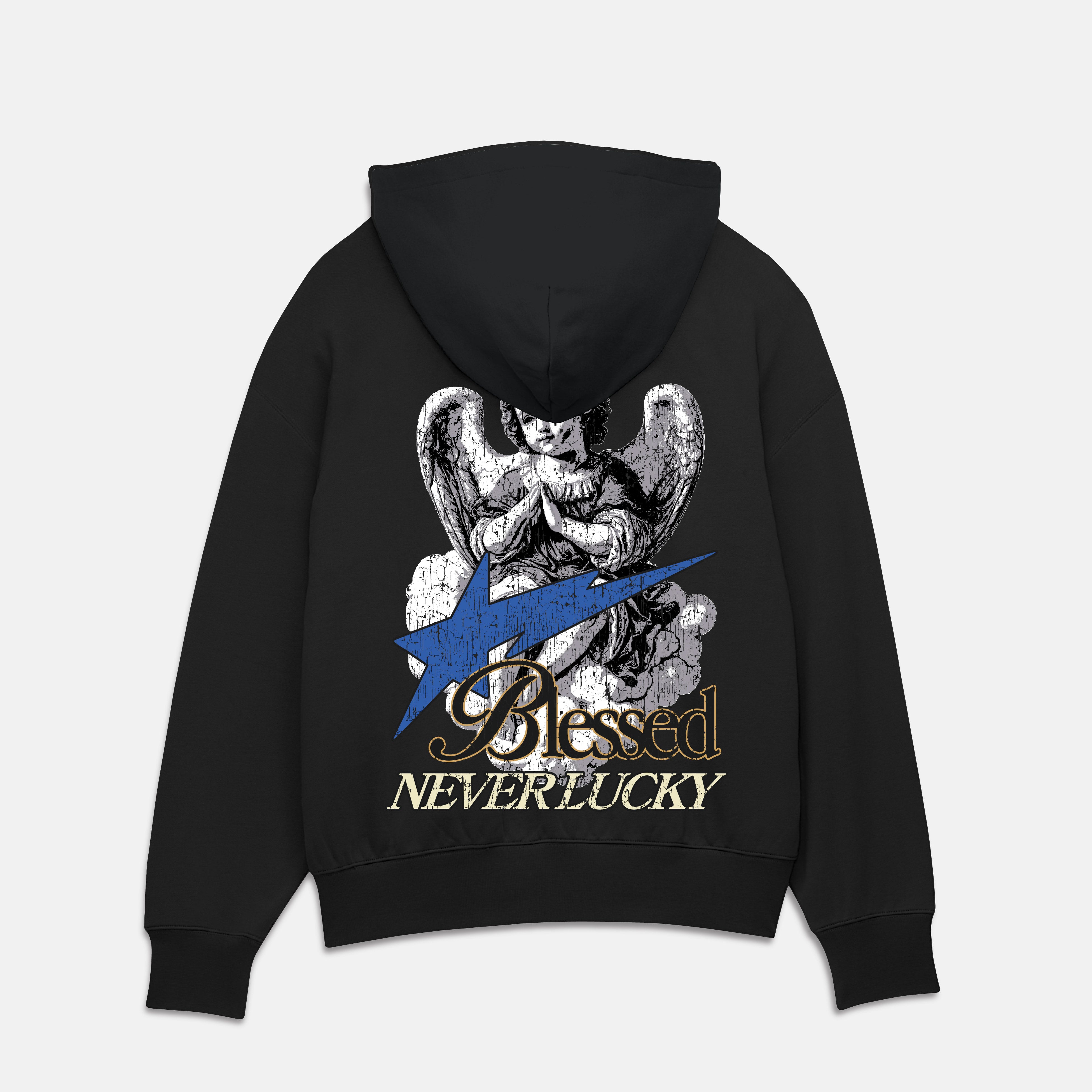 Blessed Never Lucky Ultra Heavyweight Hoodie