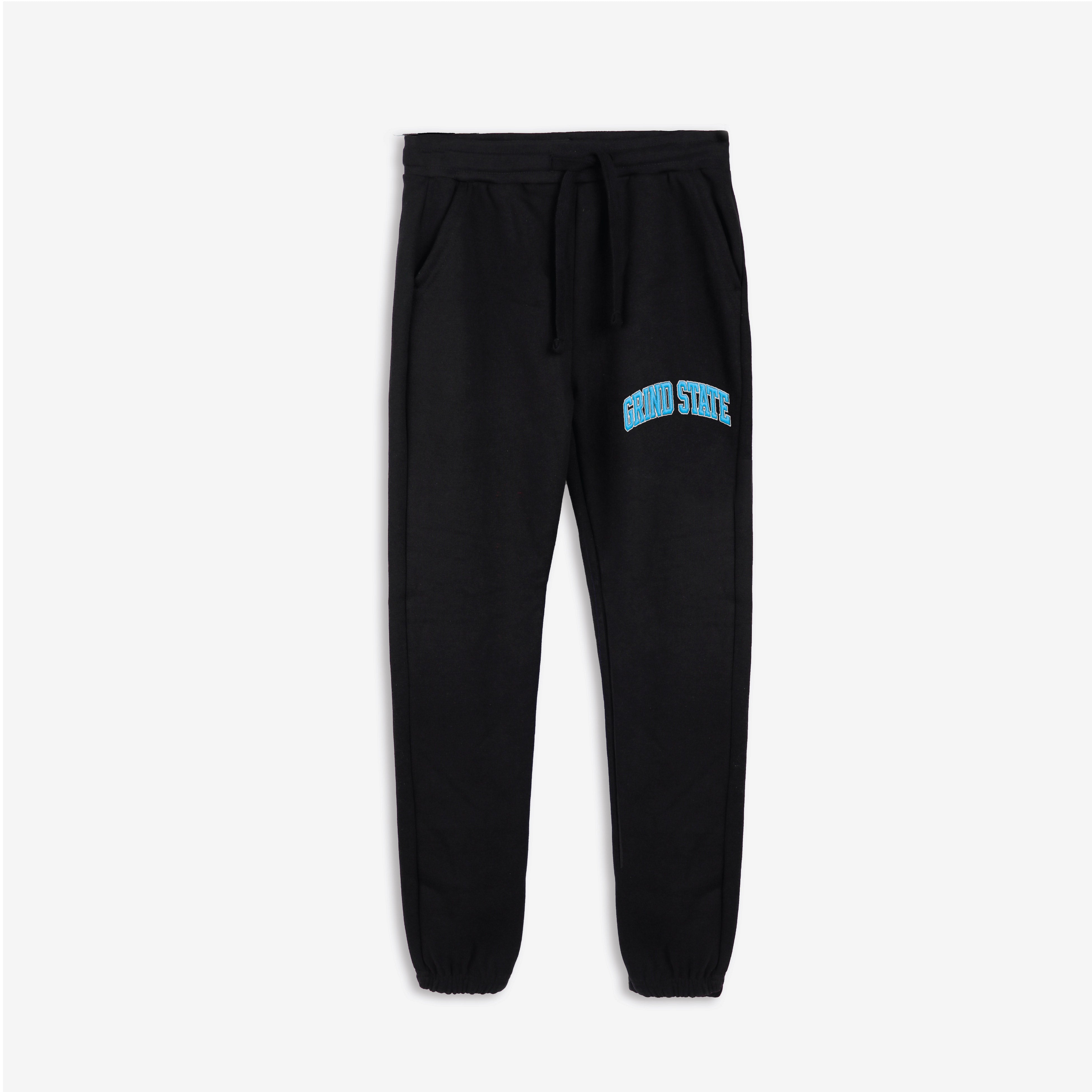 Grind State Embroidered Joggers