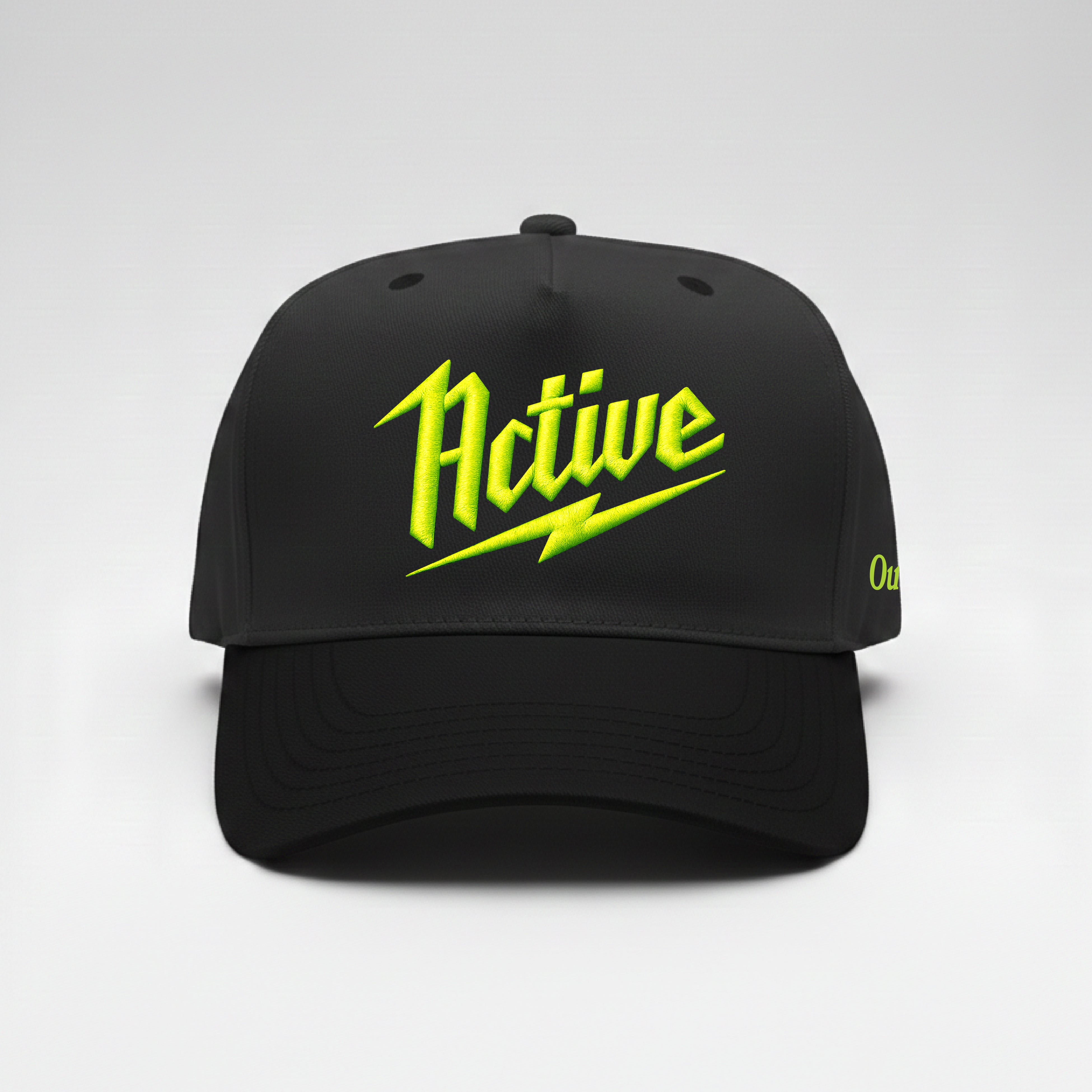 Active Embroidered Snapback