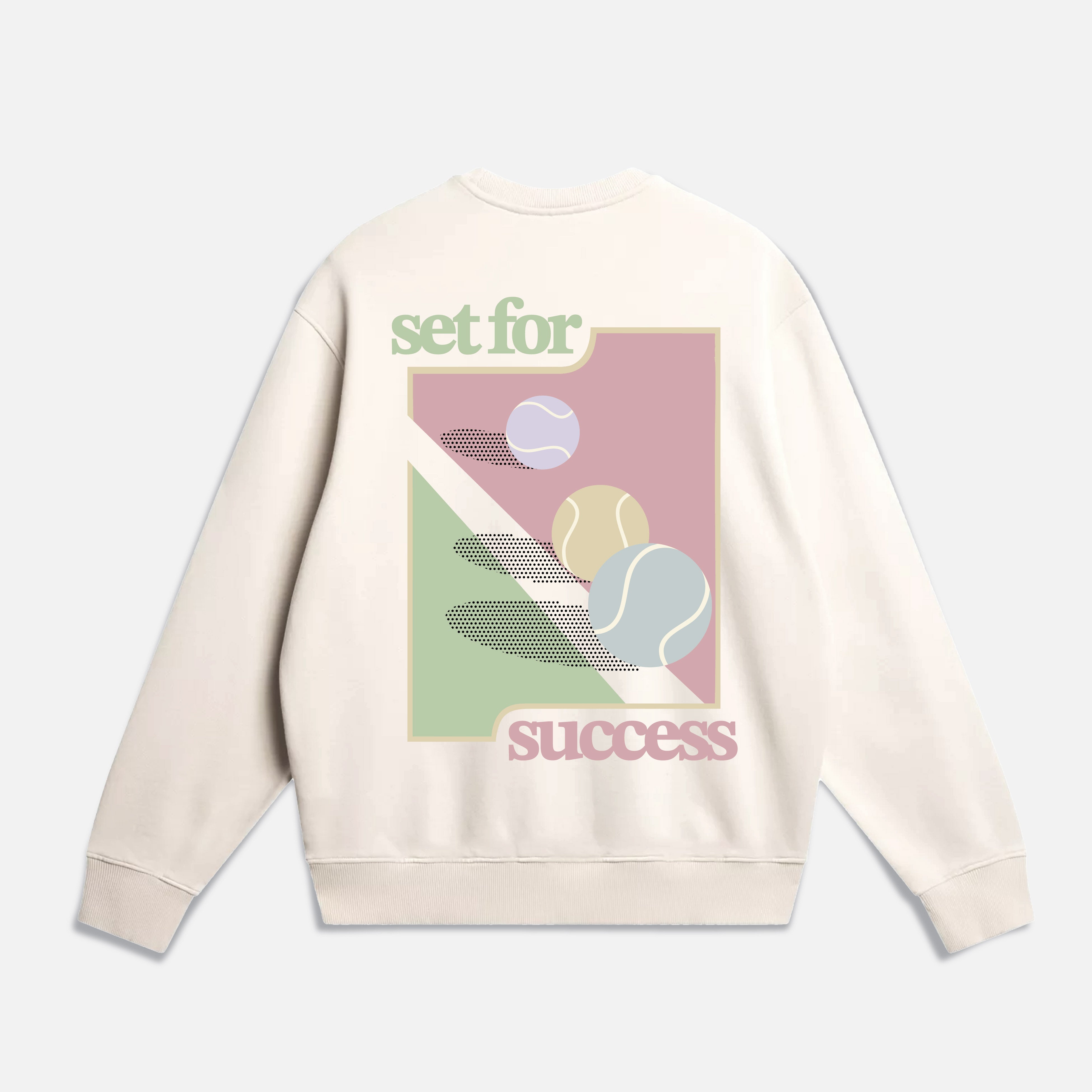 Set for Success Ultra Heavyweight Crewneck Fleece