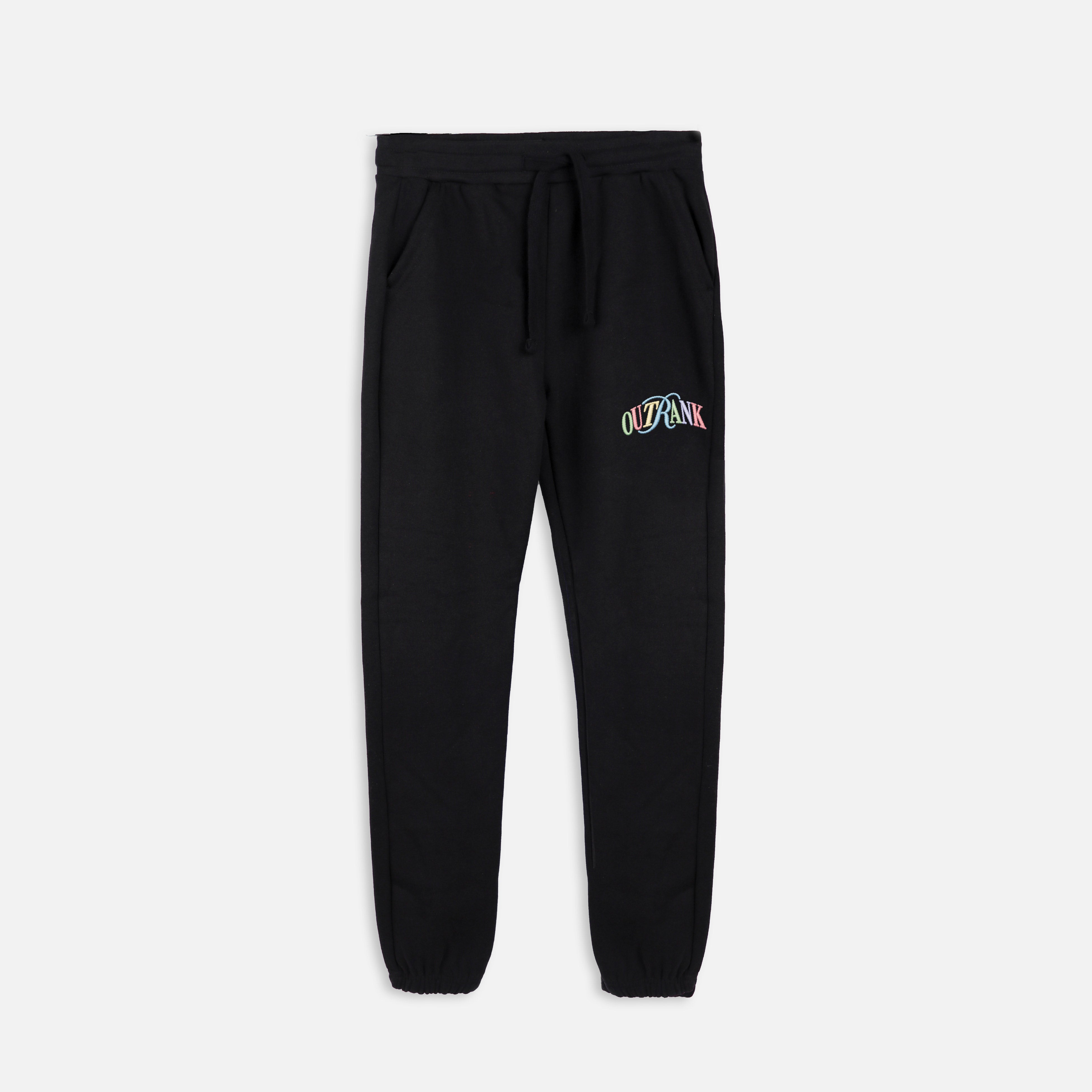 Spring Is In the Air Embroidered Joggers