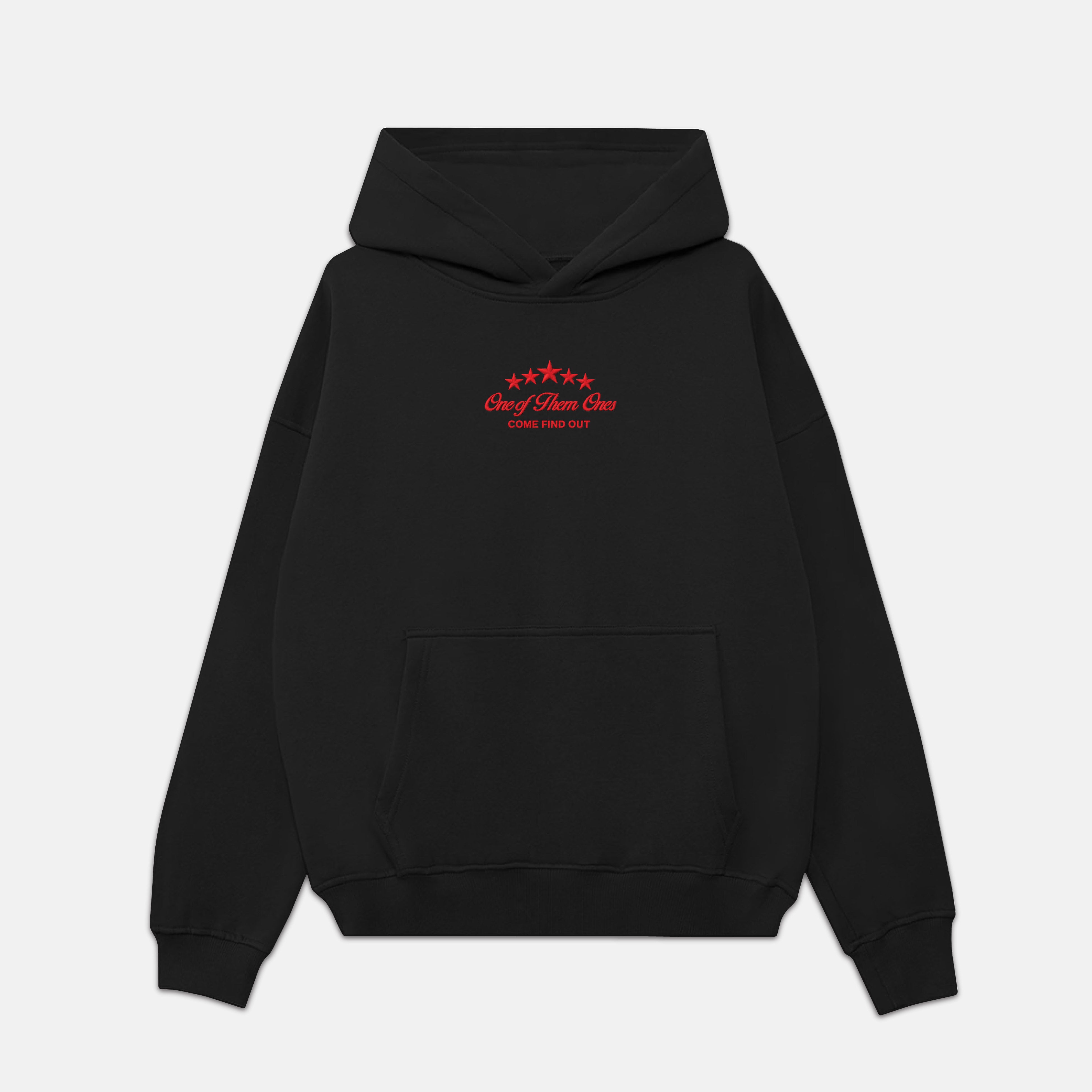 One Of Them One Embroidered Ultra Heavyweight Hoodie