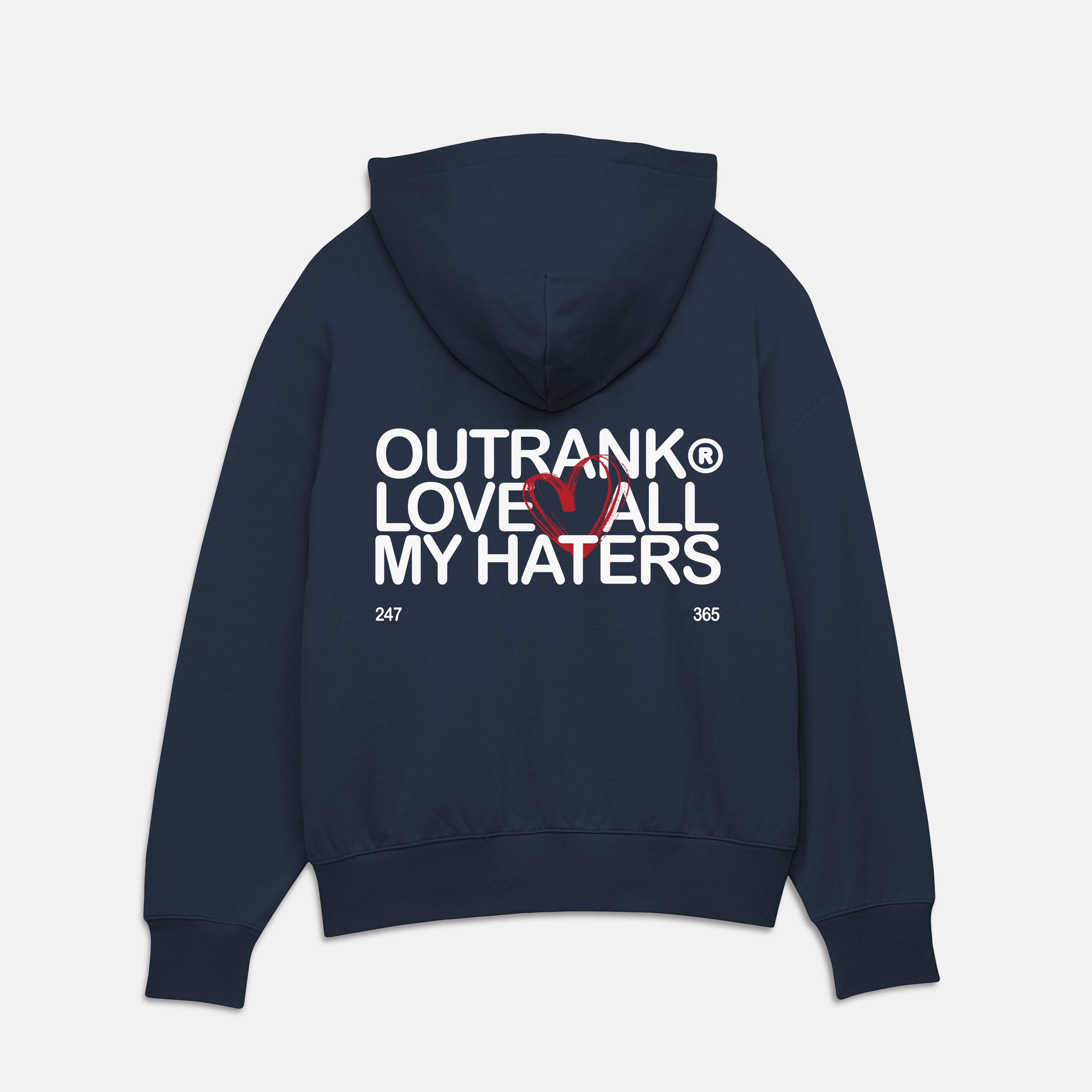 Love All My Haters Ultra Heavyweight Hoodie