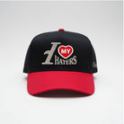 I Love My Haters Puff Embroidered Snapback