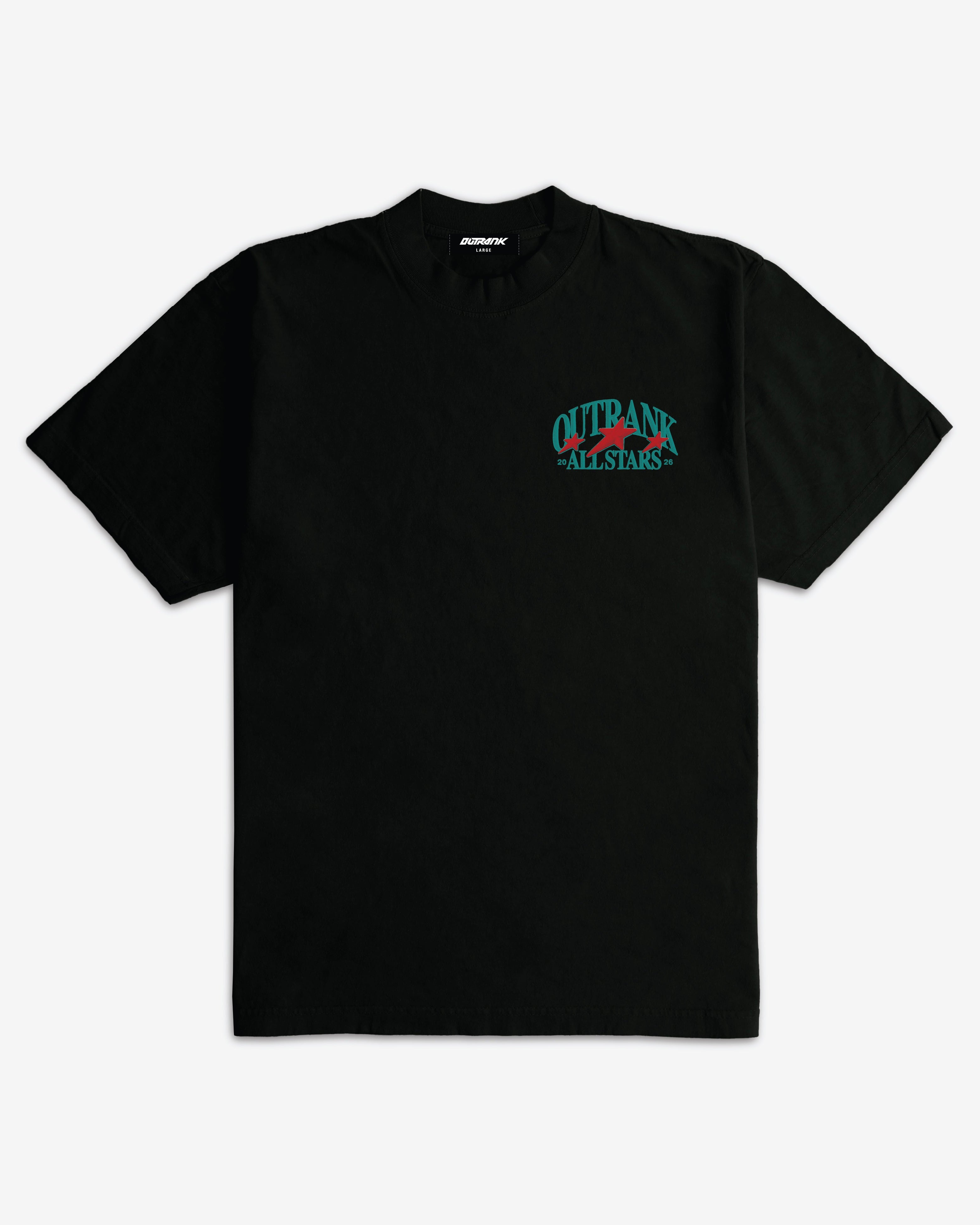 Outrank All Stars Embroidered Ultra Heavyweight T-shirt