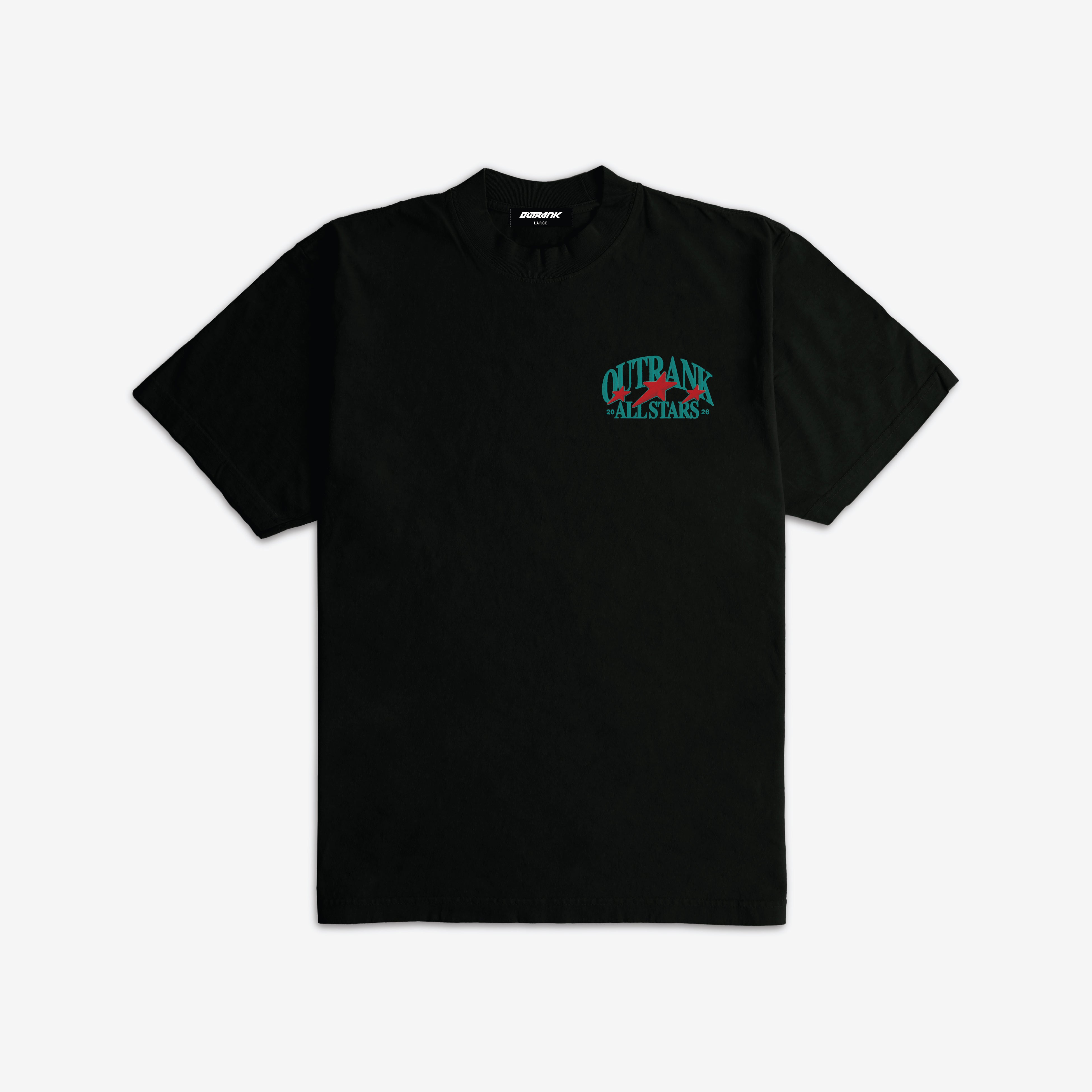 Outrank All Stars Embroidered Ultra Heavyweight T-shirt