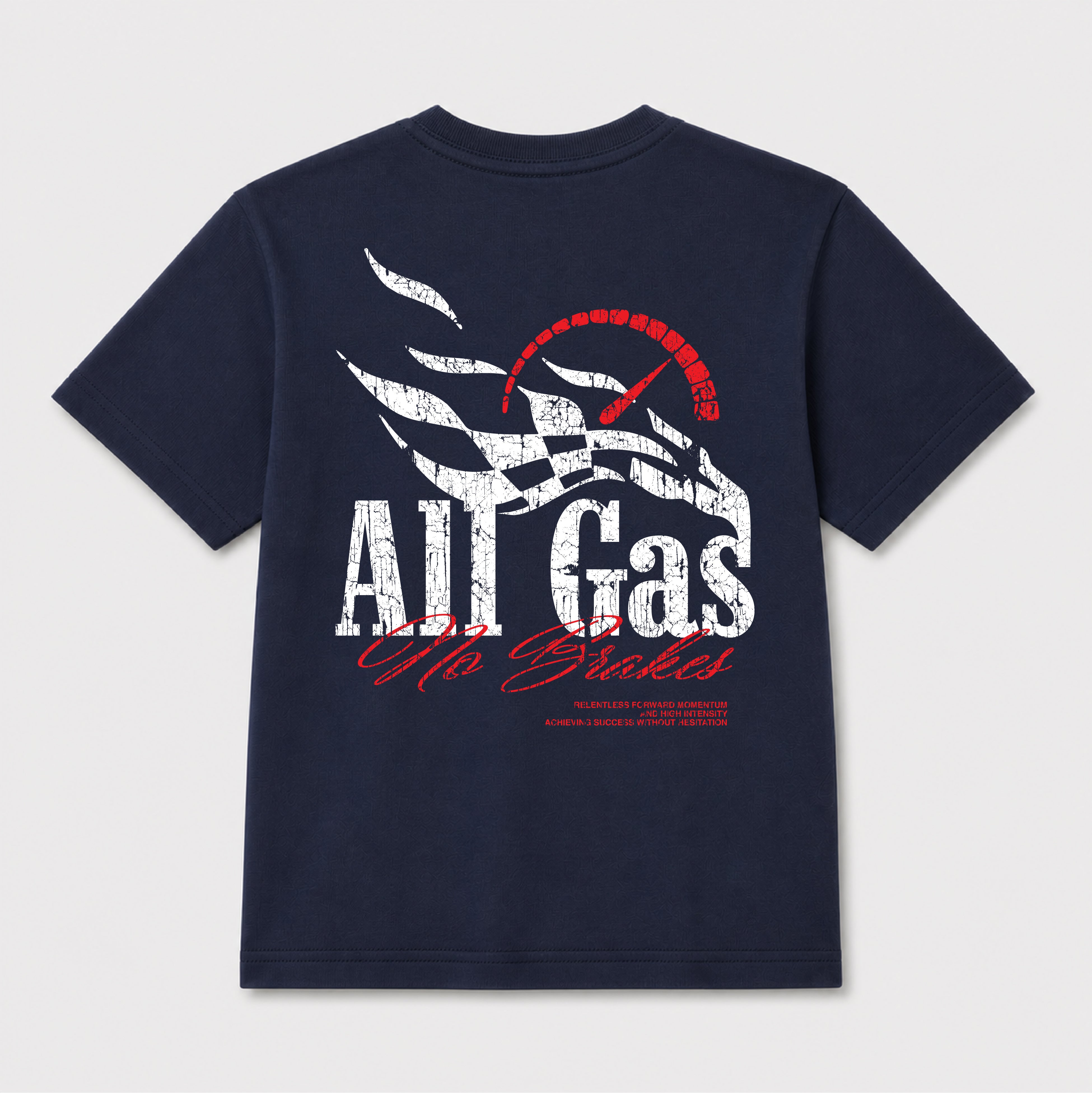 All Gas Youth T-shirt - Navy