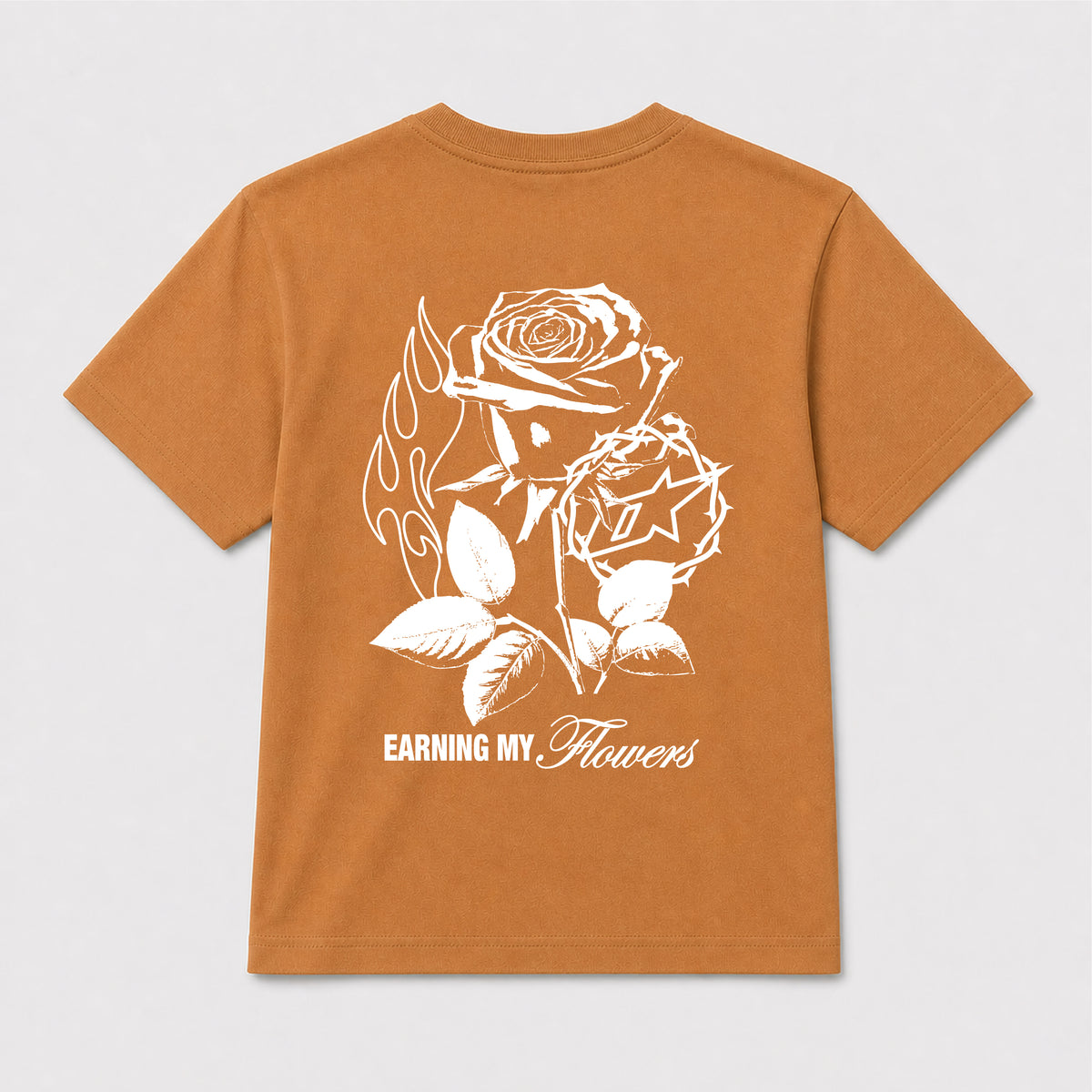 Earning My Flowers Youth T-shirt - Toast