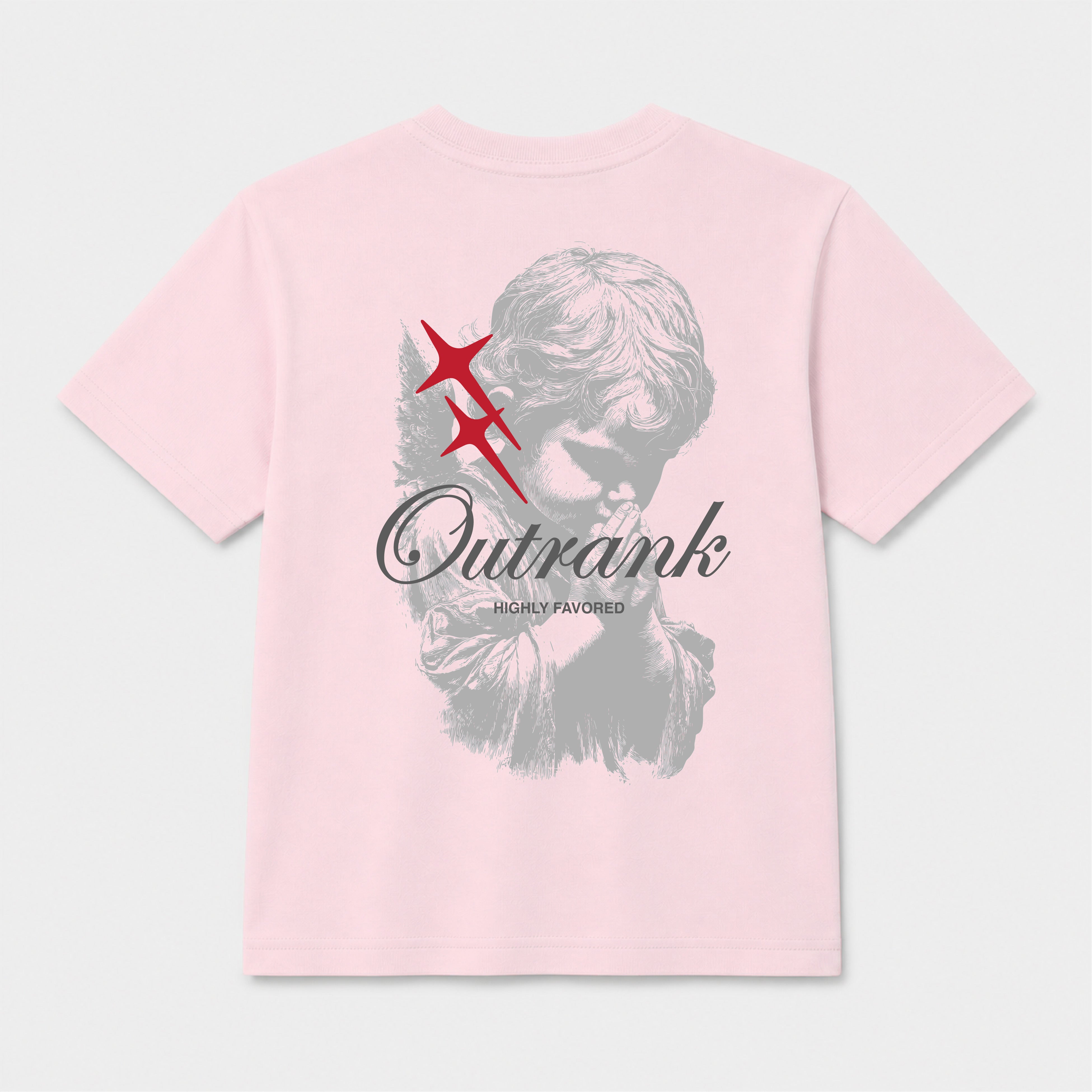 Highly Favored Youth T-shirt - Soft Pink