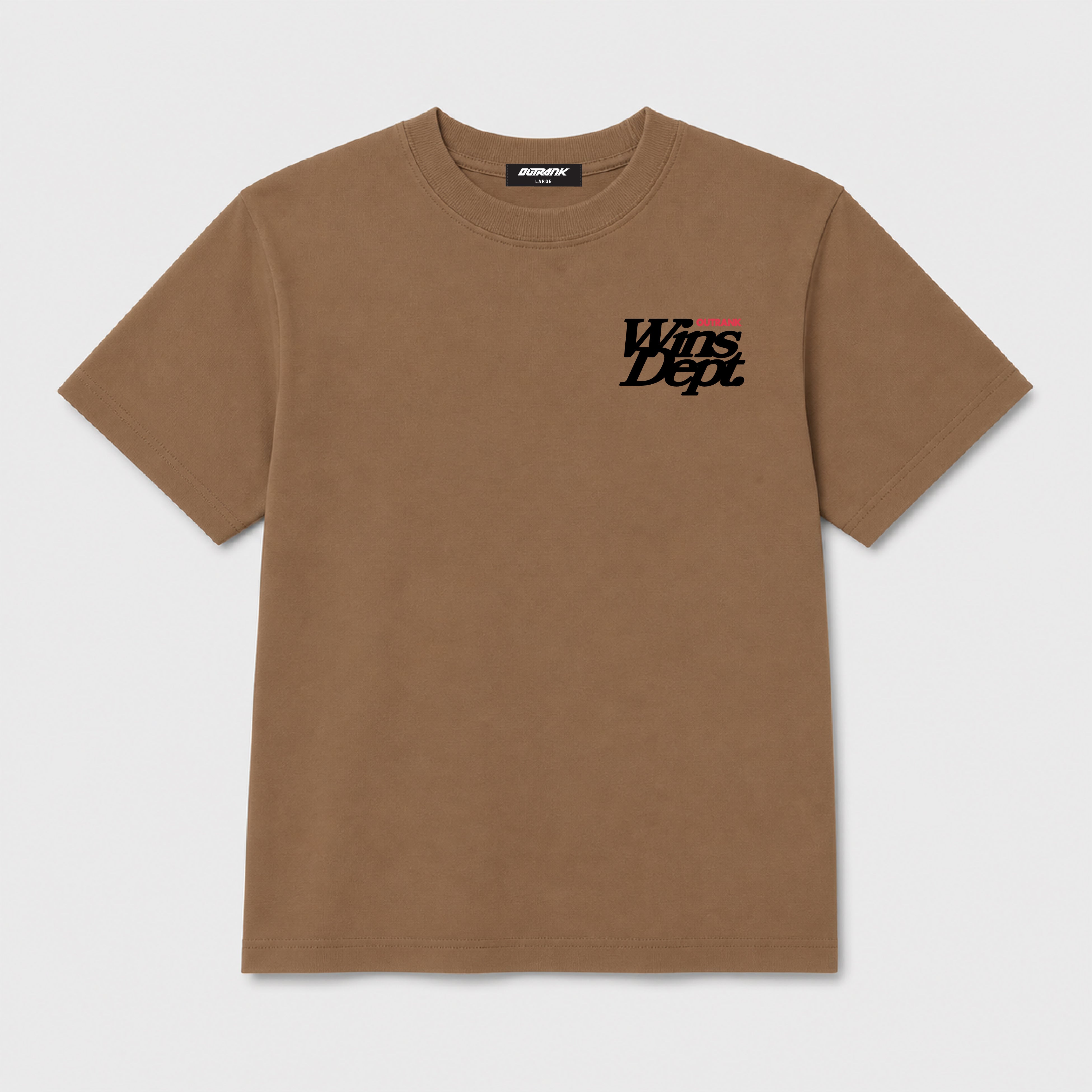 Wins Dept. Youth T-shirt - Vintage Brown