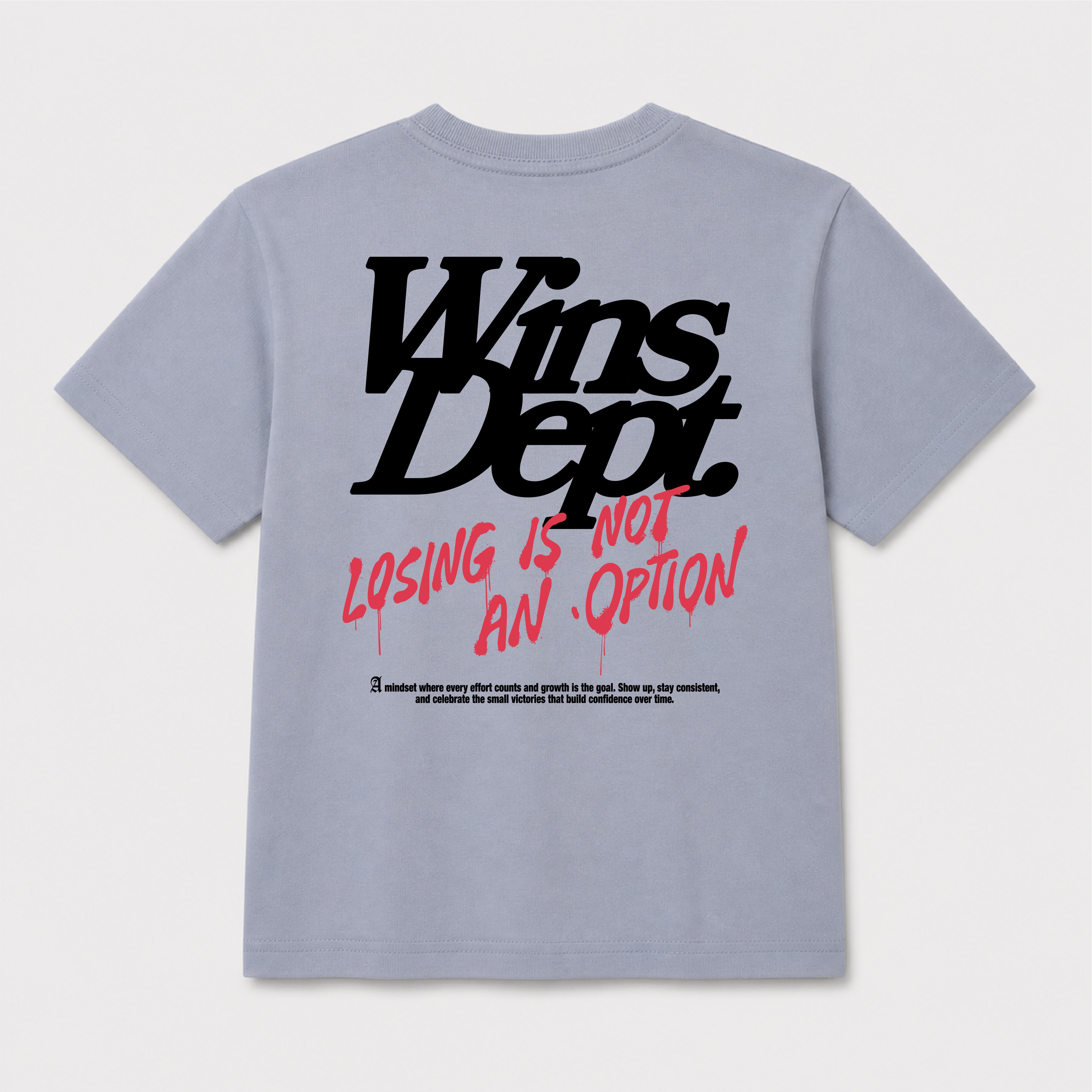 Wins Dept. Youth T-shirt - Vintage Denim