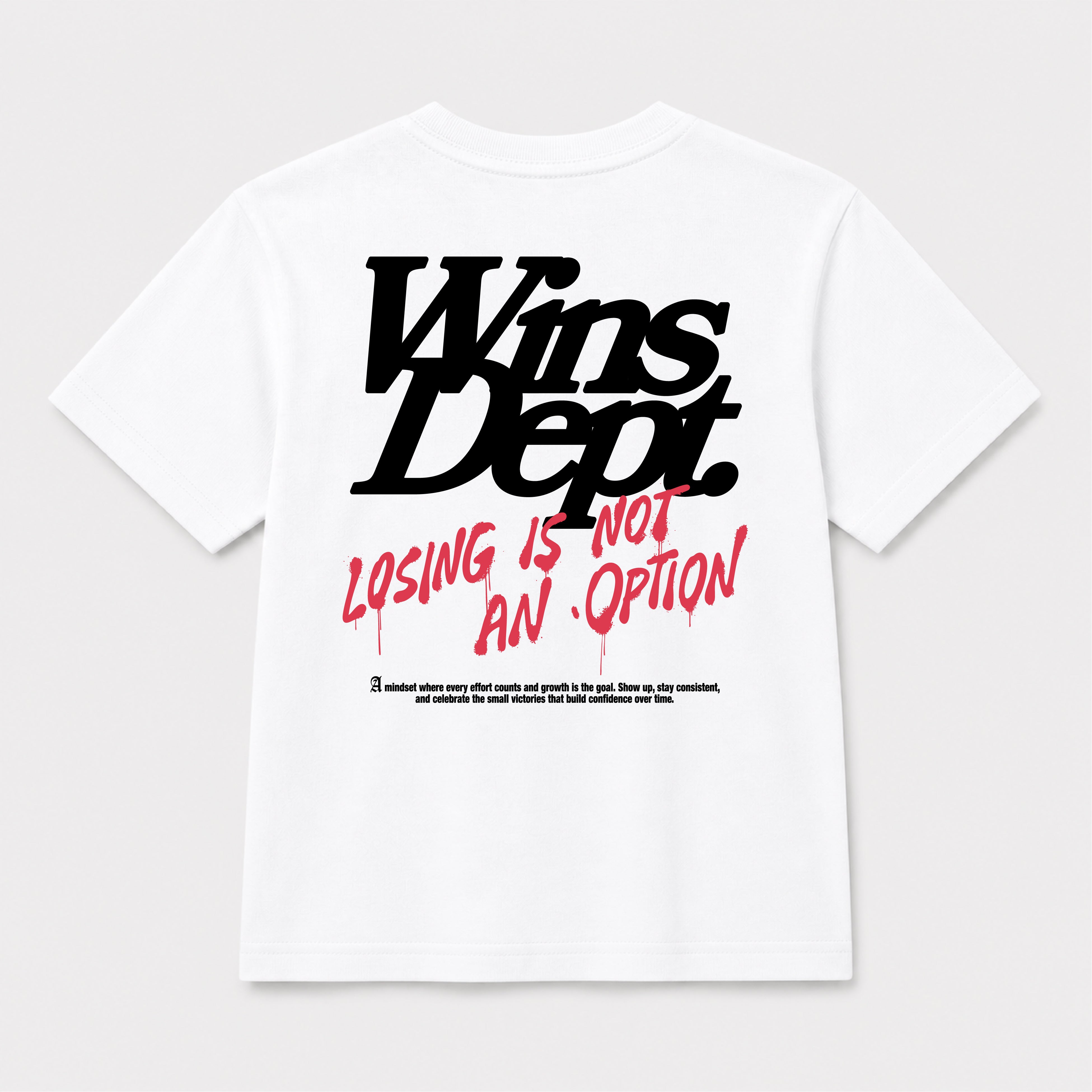 Wins Dept. Youth T-shirt - White