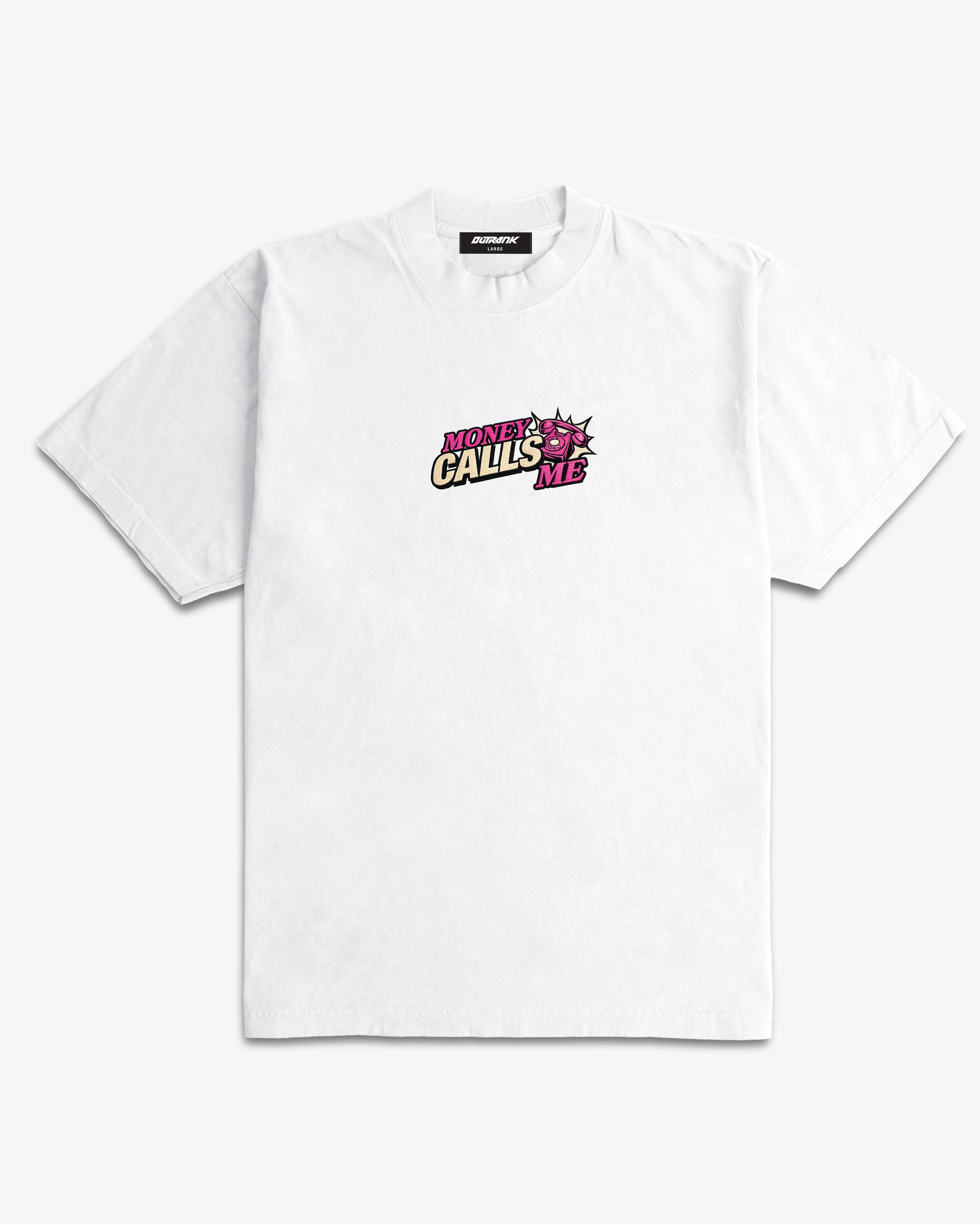 Money Calls Me Embroidered Ultra Heavyweight T-shirt