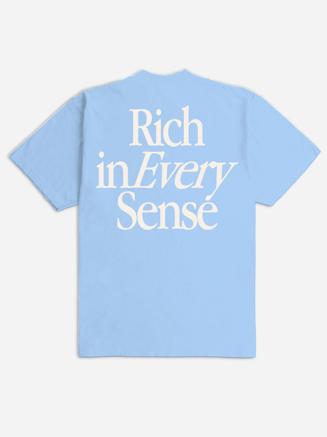 Rich Mom Ultra Heavyweight T-Shirt - Sky Blue