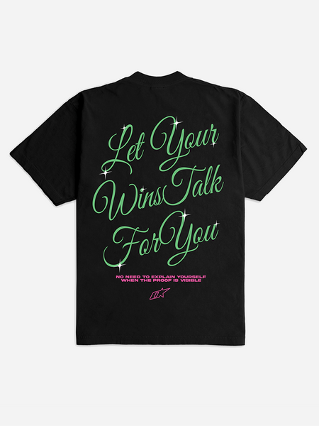 Let Your Wins Talk For You Ultra Heavyweight T-shirt – Outrank Brand