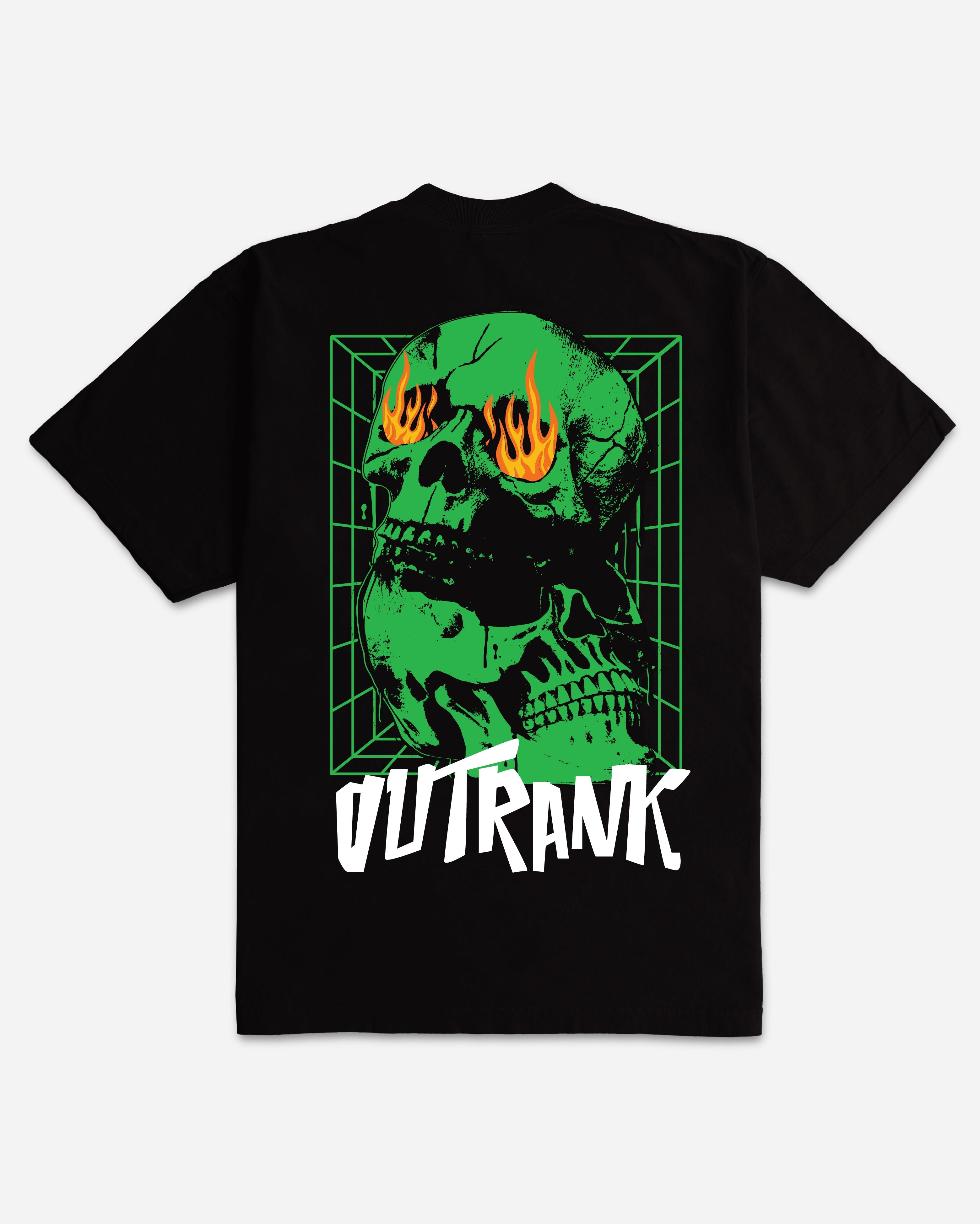 Outrank On Fire Ultra Heavyweight T-Shirt
